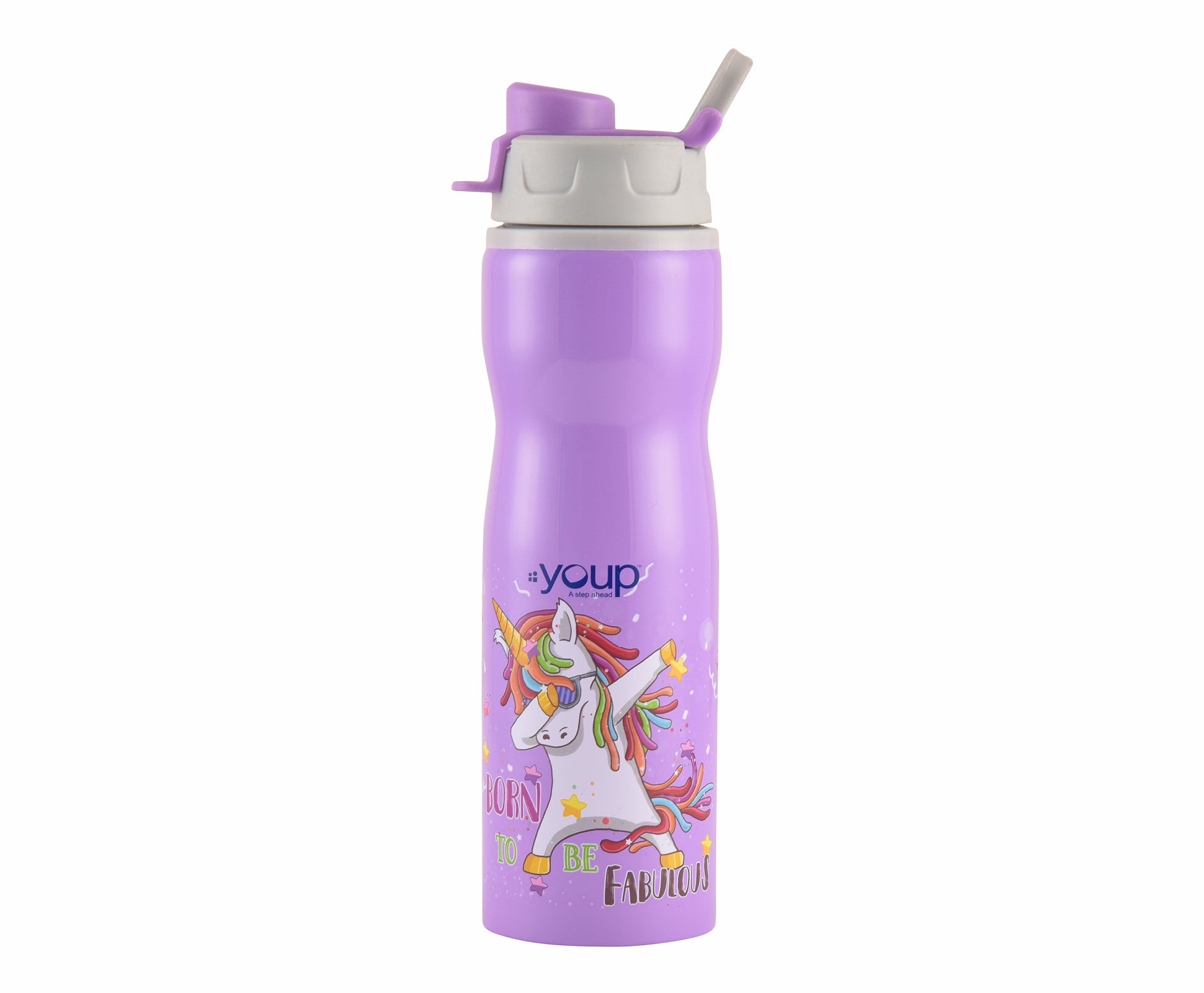 Stainless Steel Unicorn Kids Water Bottle - 750 Ml