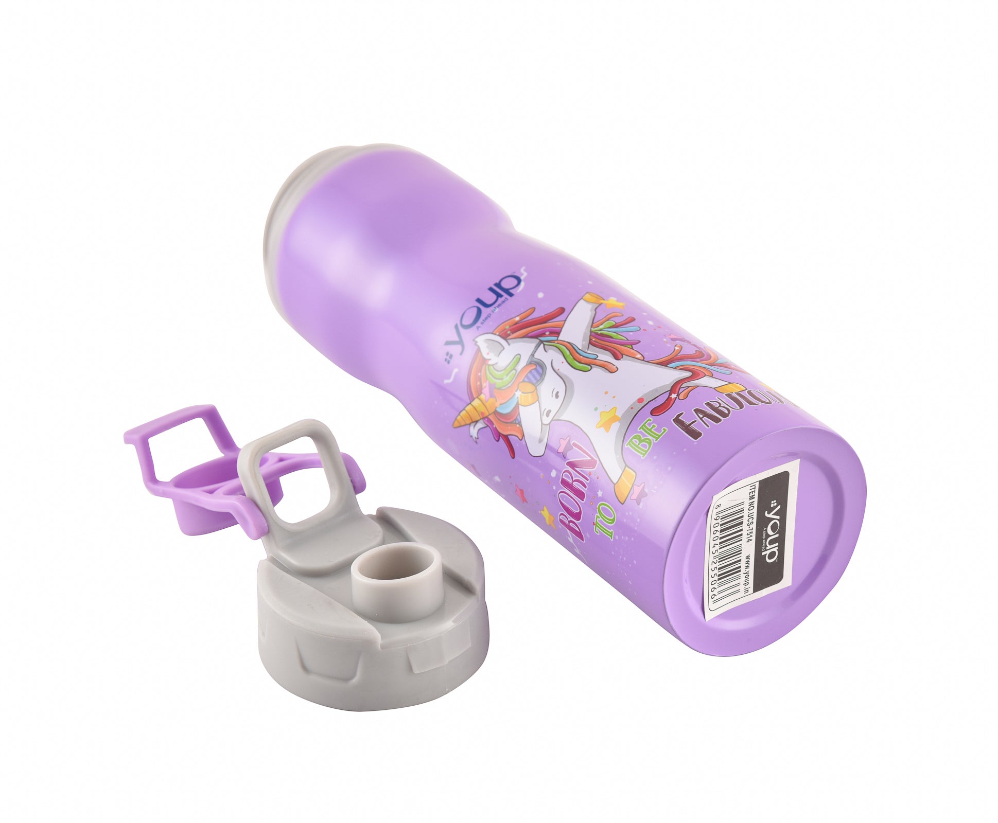 Stainless Steel Unicorn Kids Water Bottle - 750 Ml