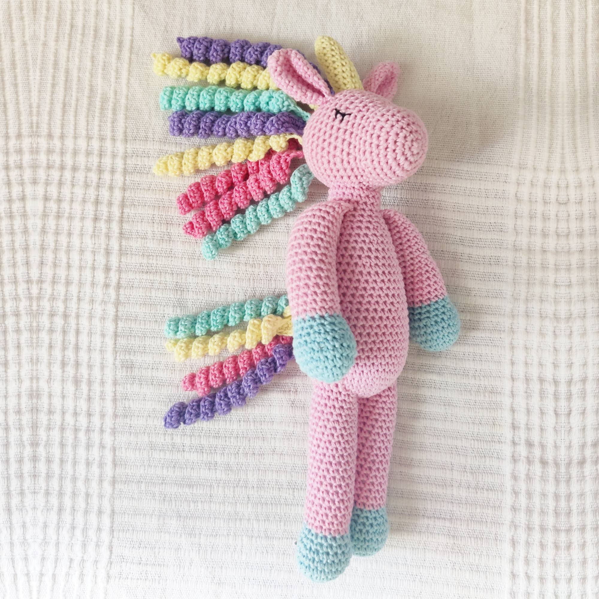 Unicorn Crochet Toy