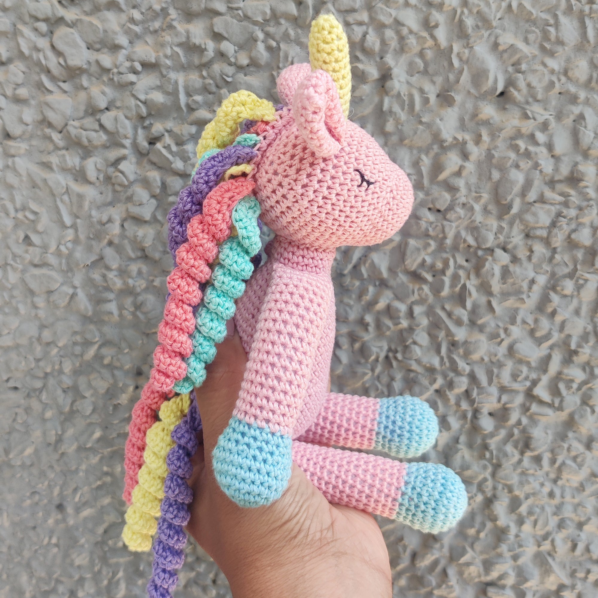 Unicorn Crochet Toy