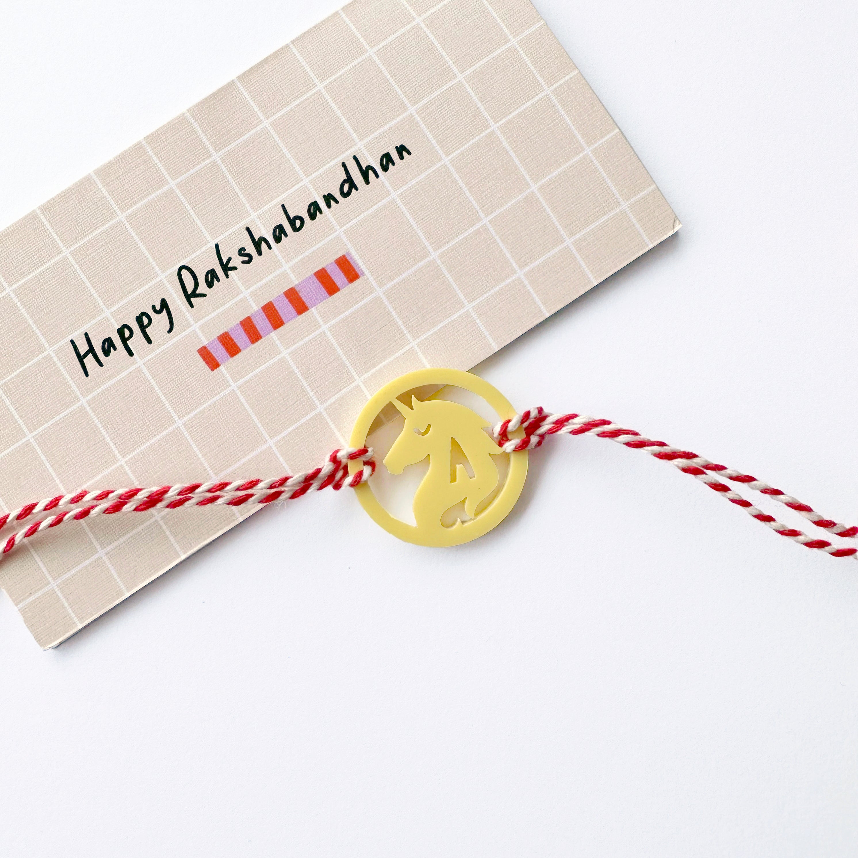 Personalised unicorn rakhi for kids – Totdot