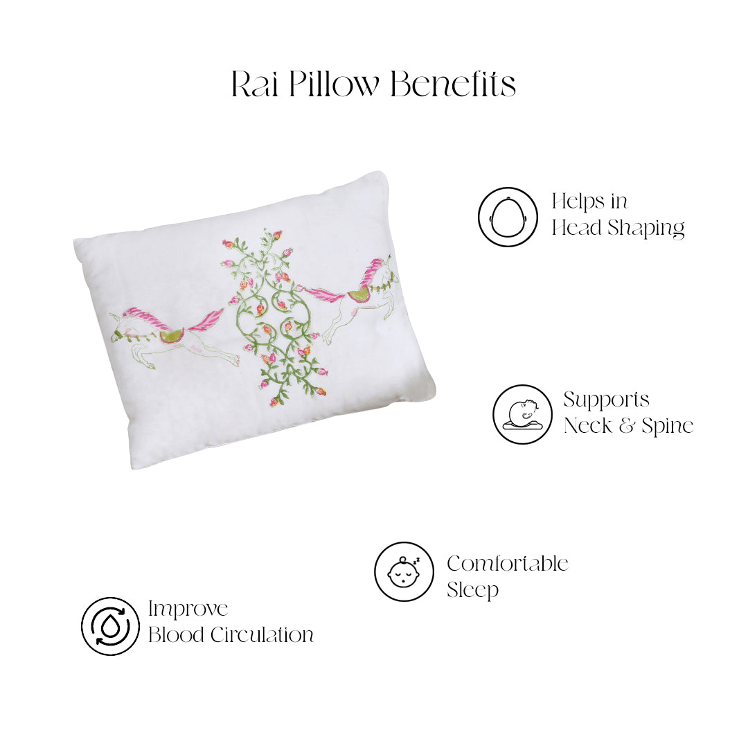 Unicorn Magic Infant Set with Rai Pillow