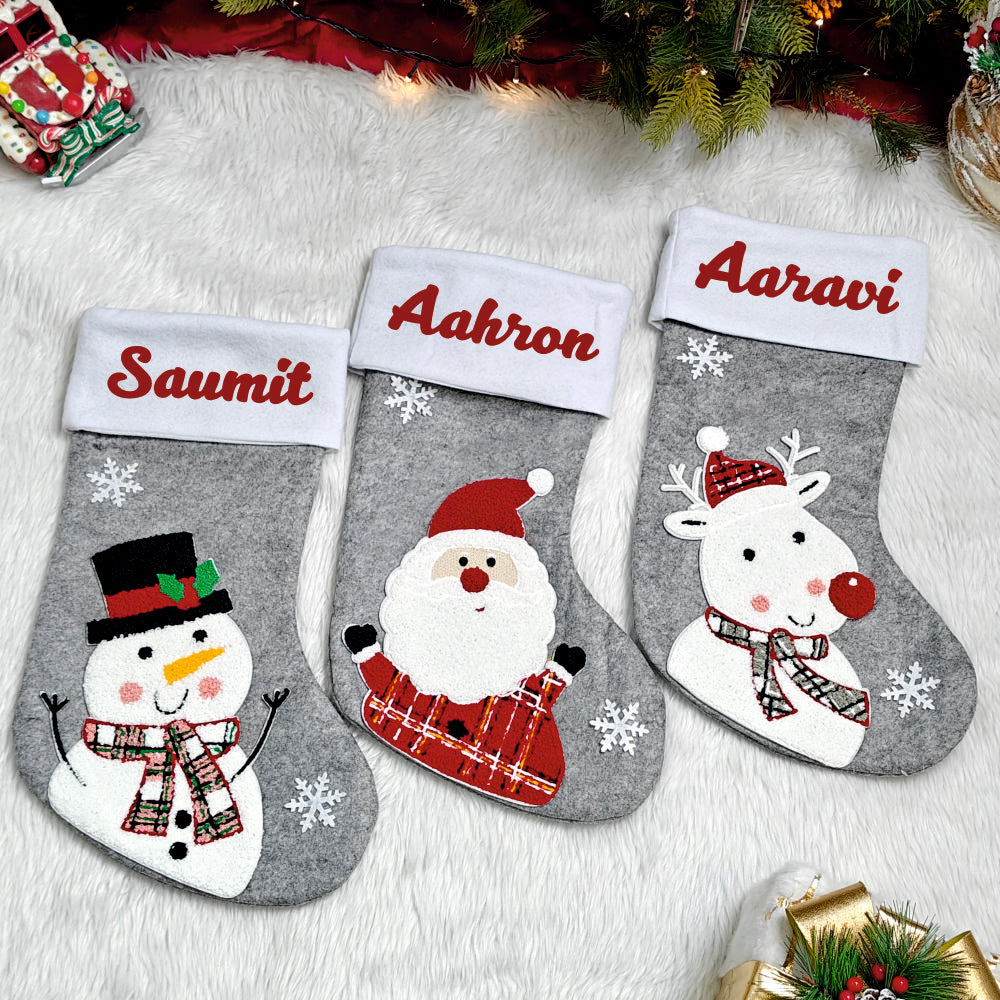 Winter Buddies Stocking - Reindeer