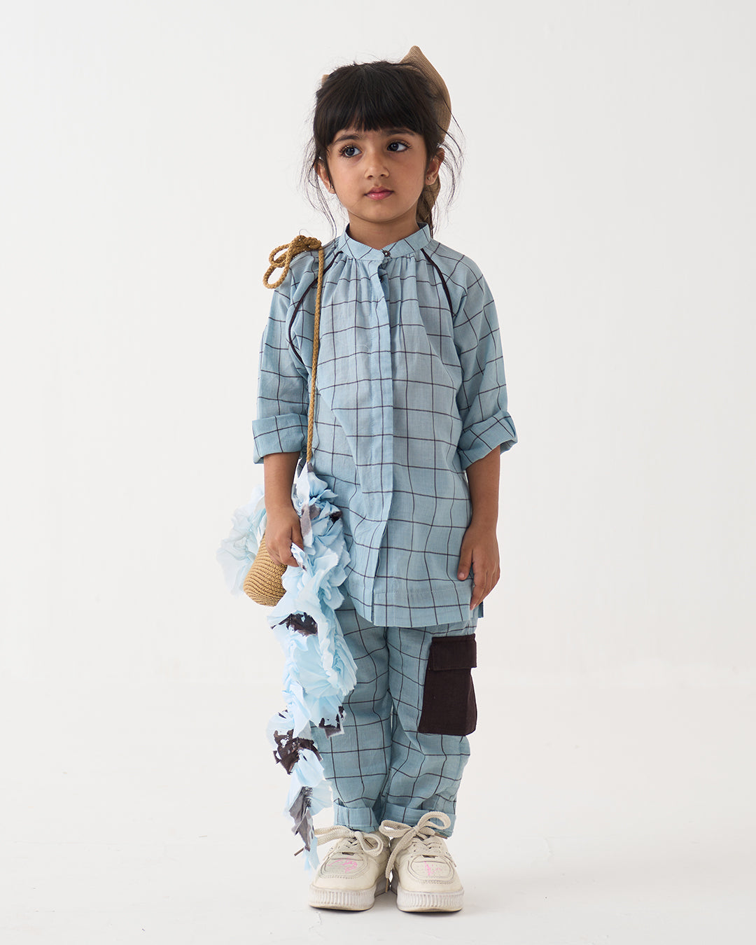 BLUE PEASANT TOP CO-ORD