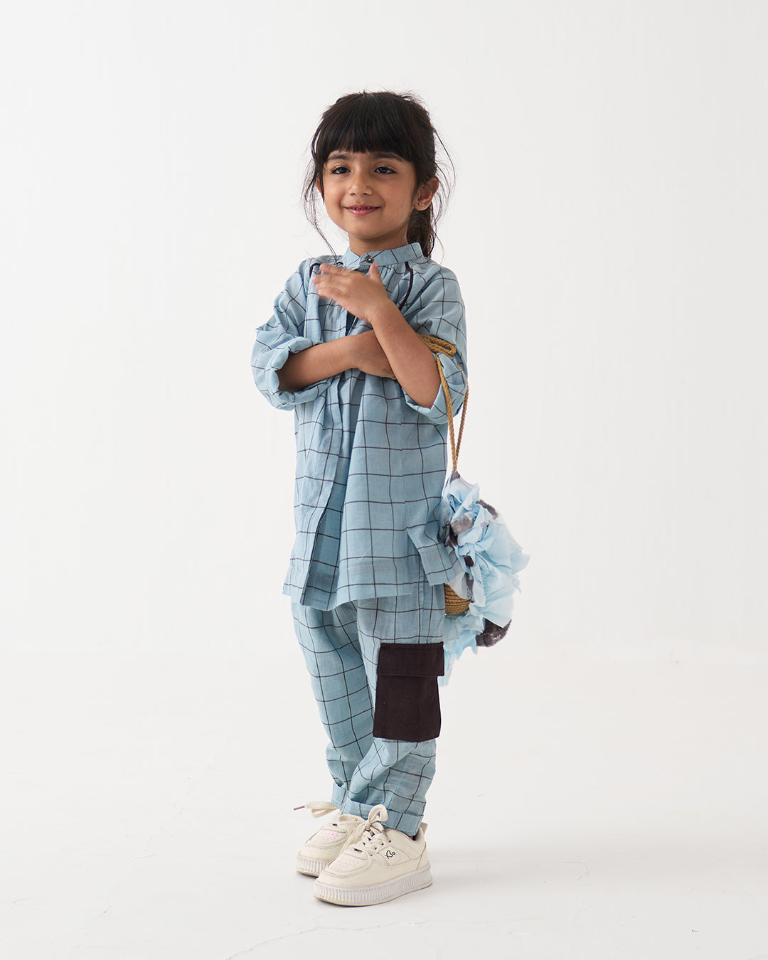 BLUE PEASANT TOP CO-ORD