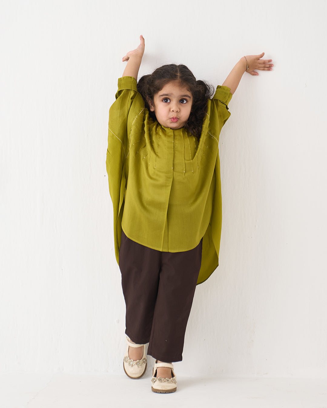 BAT SLEEVE TOP COORD SET OF 02