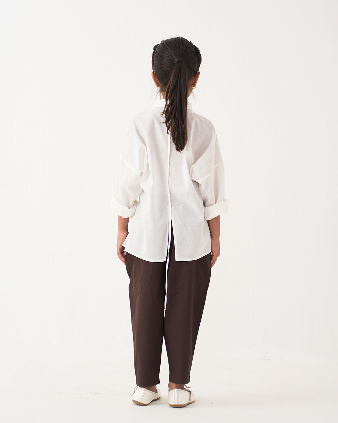PANELLED SHIRT CO-ORD SET OF 2