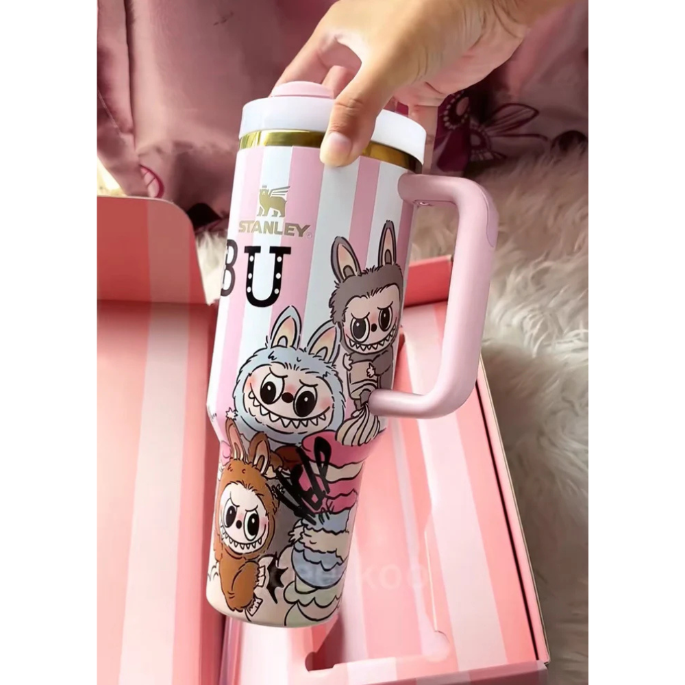 Limited Edition Stanley × Labubu Blushstorm - Labubu Edition - 40oz