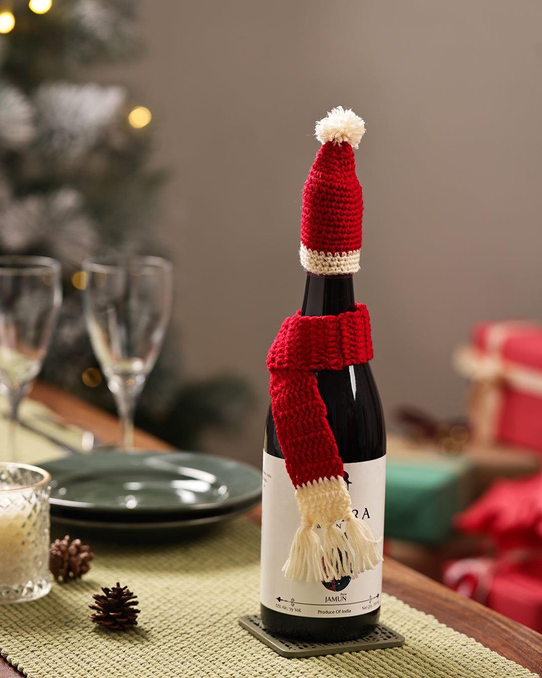 Christmas Bottle Mufflers