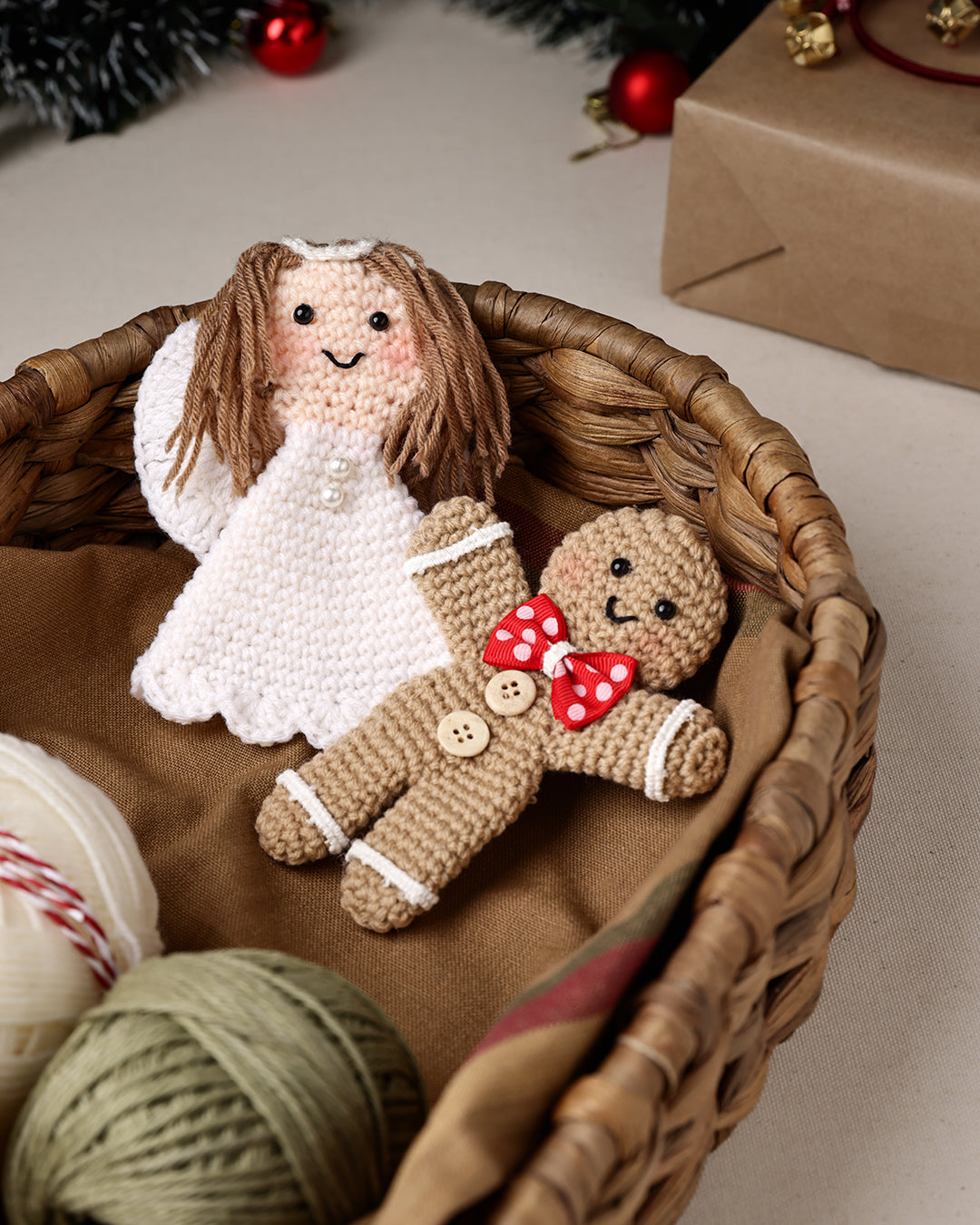 Christmas Angel and Cookie Man