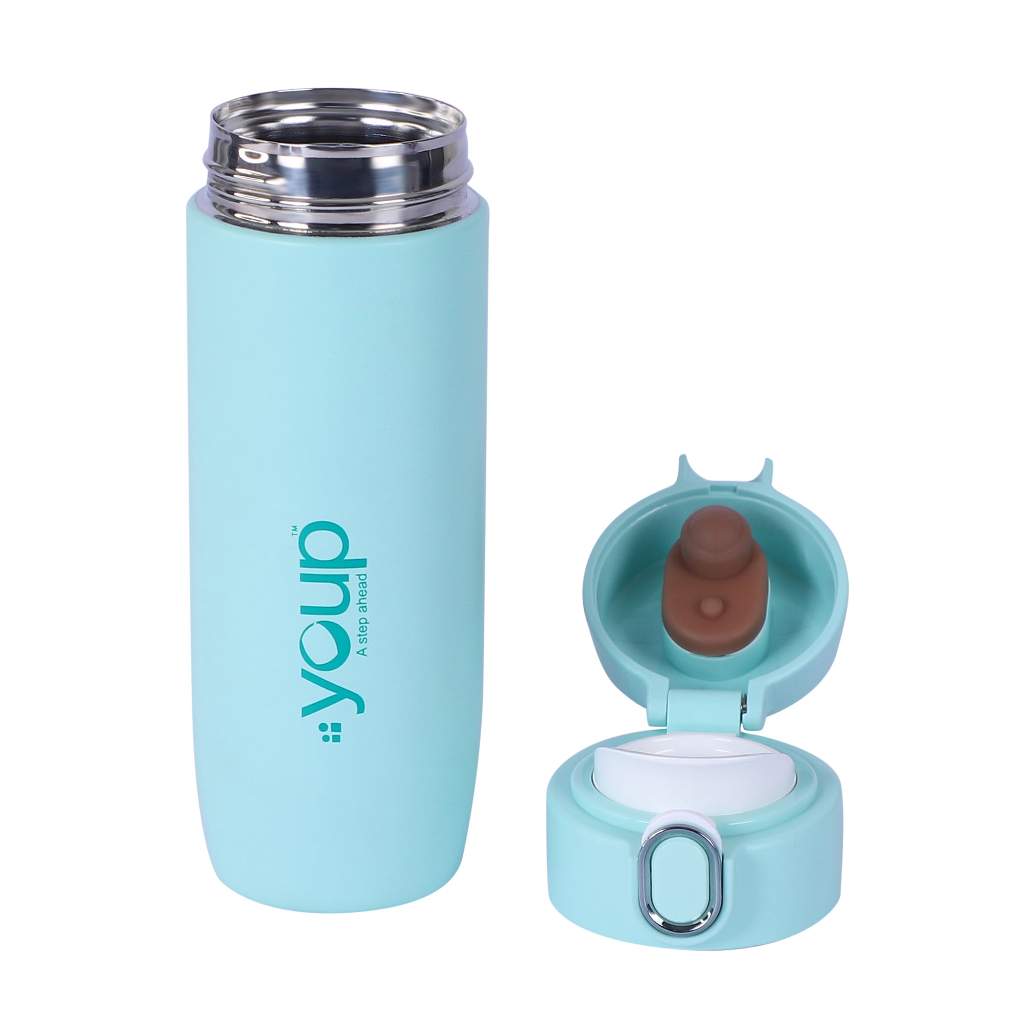 Thermosteel Insulated Double Wall Water Bottle Brisk - 400 Ml
