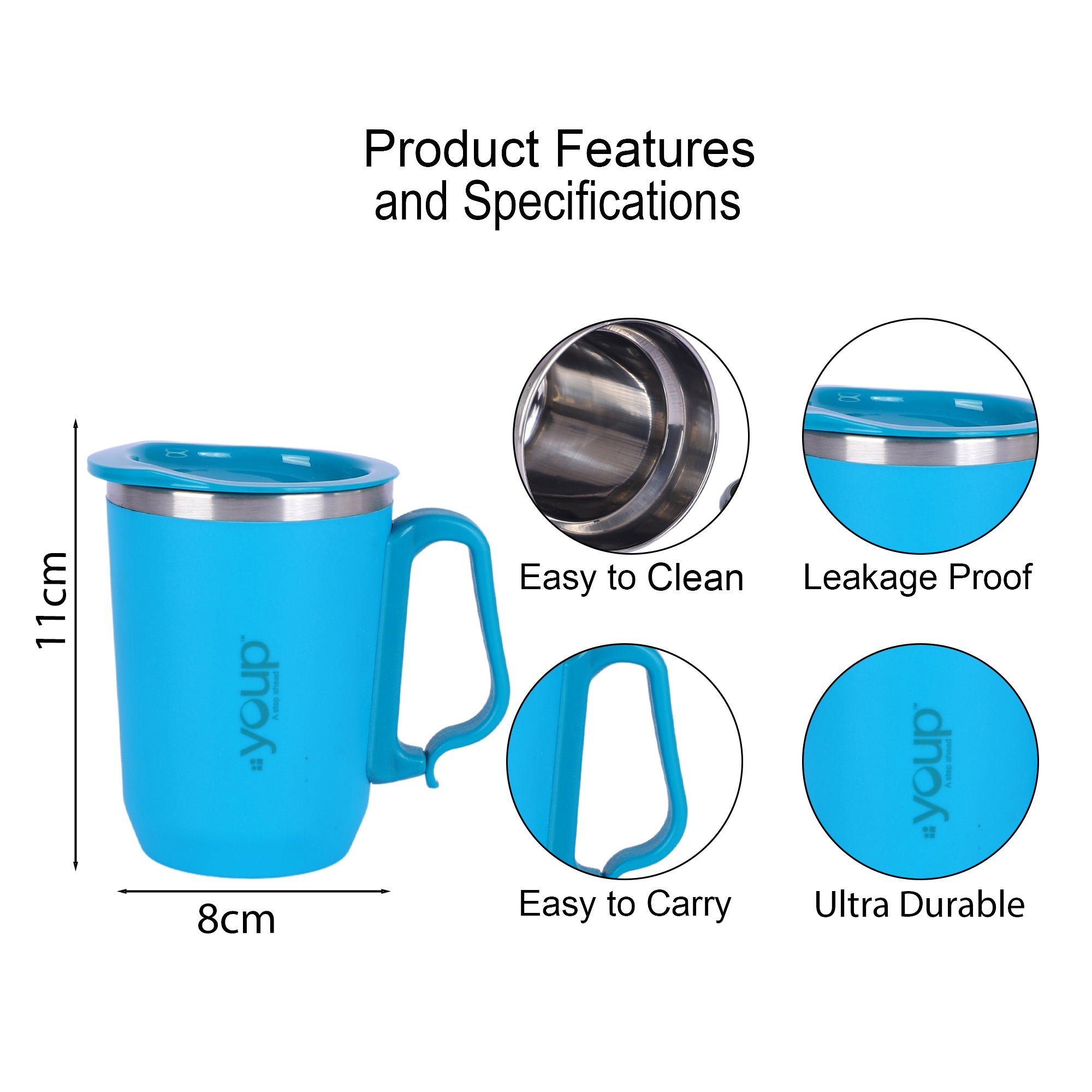 Thermosteel Coffee Mug Galaxy - 350 Ml
