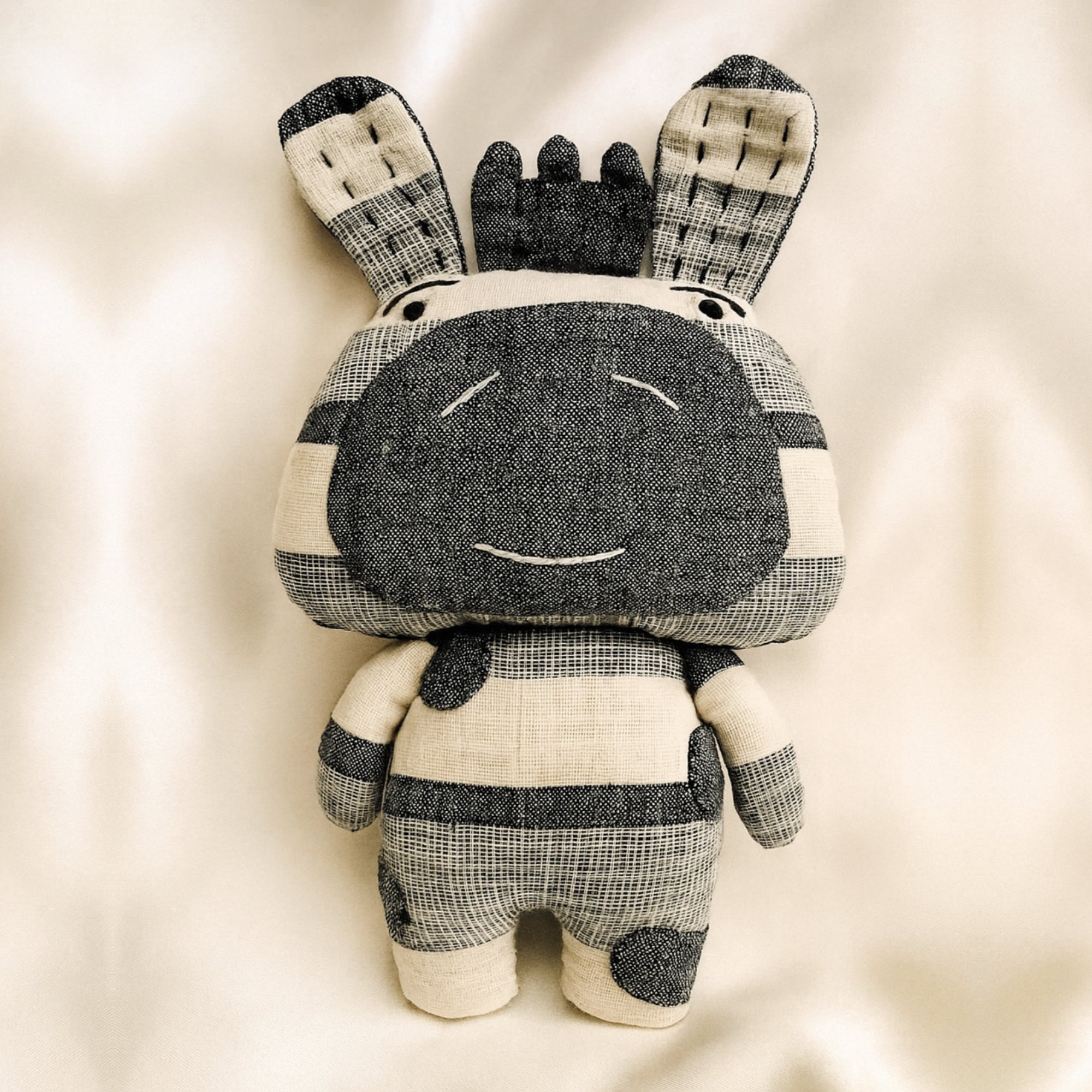 Zebra Handmade Organic Fabric Toy