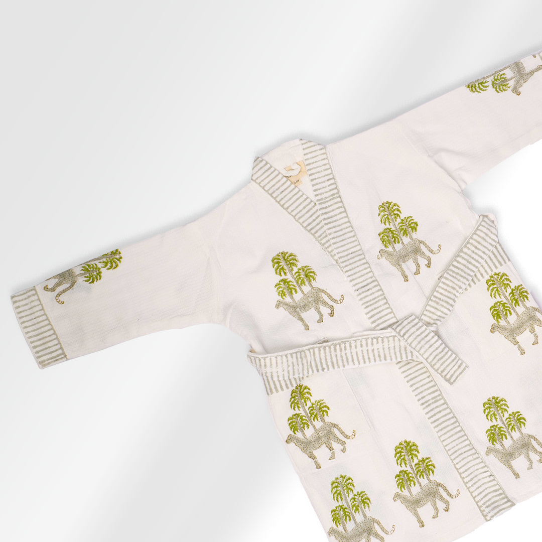 Baby Cheetah Bathrobe