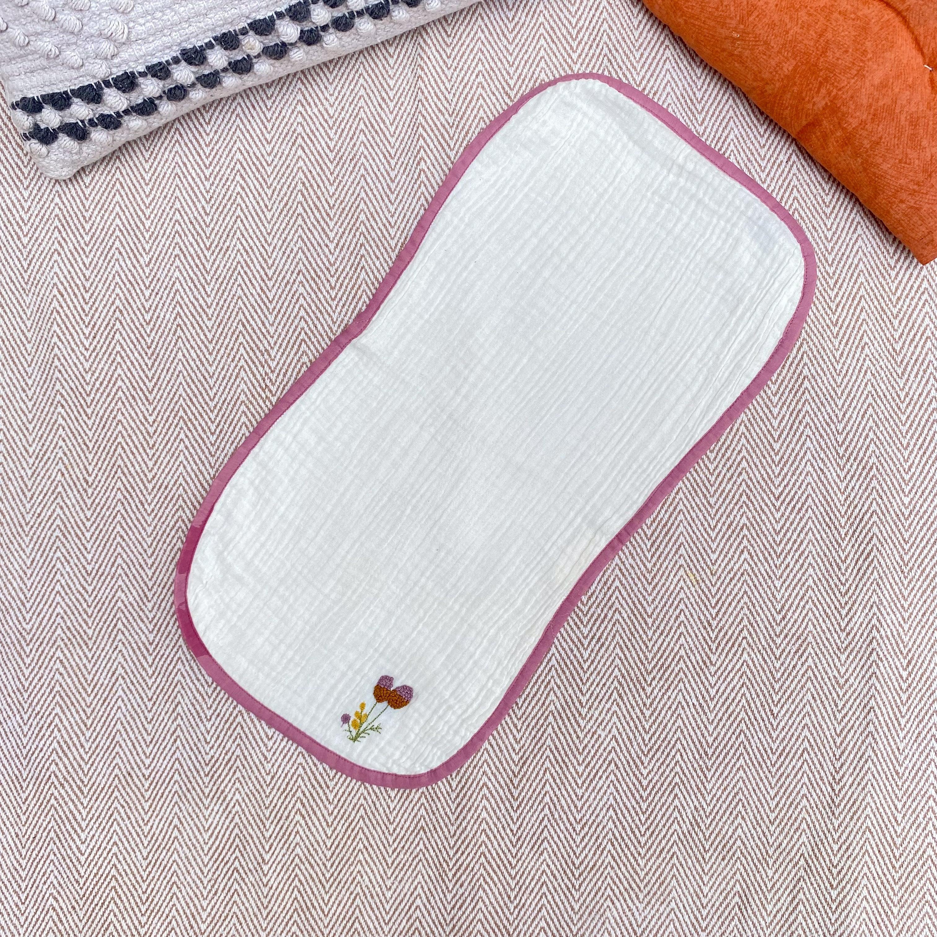Crinkled Muslin Burp Clothes - Totdot