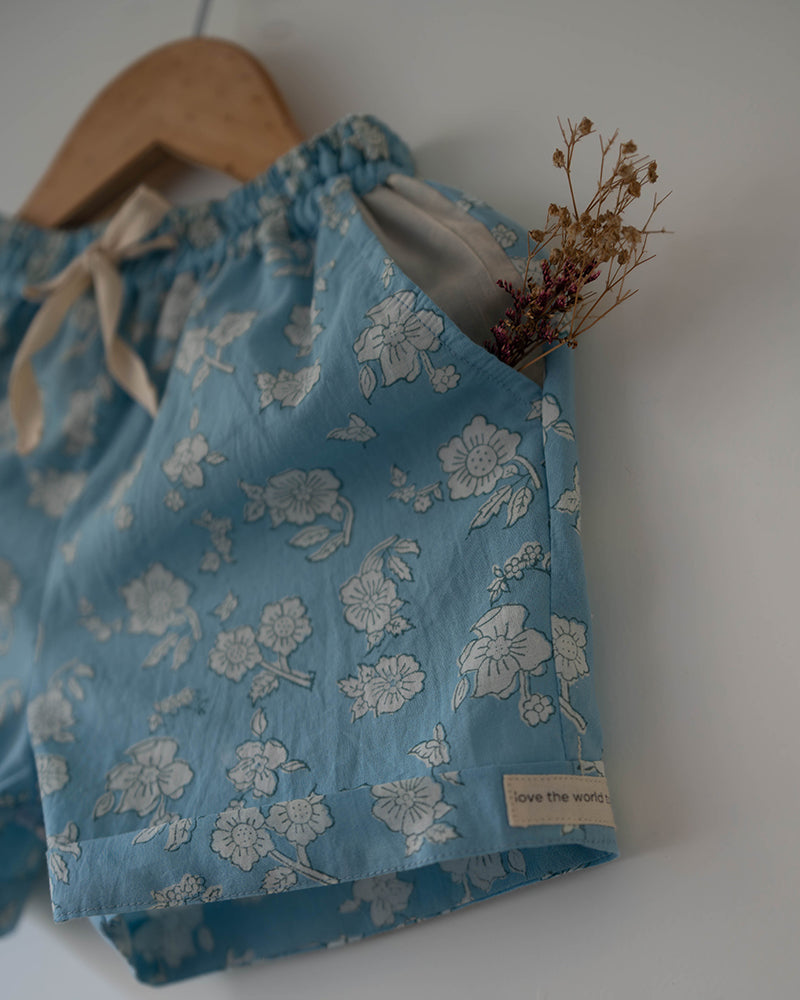 Boogie co-ord set in powder blue - Totdot