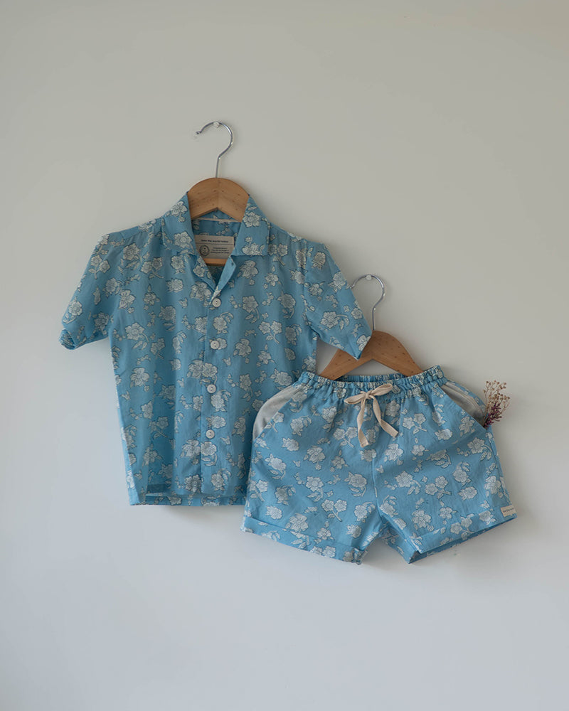 Boogie co-ord set in powder blue - Totdot