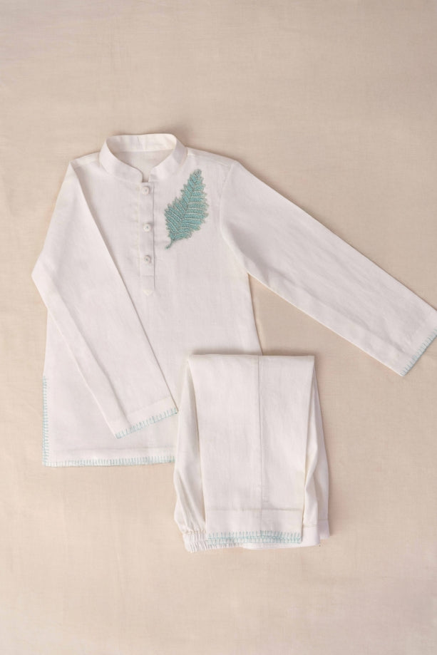 Aqua Leaf Set