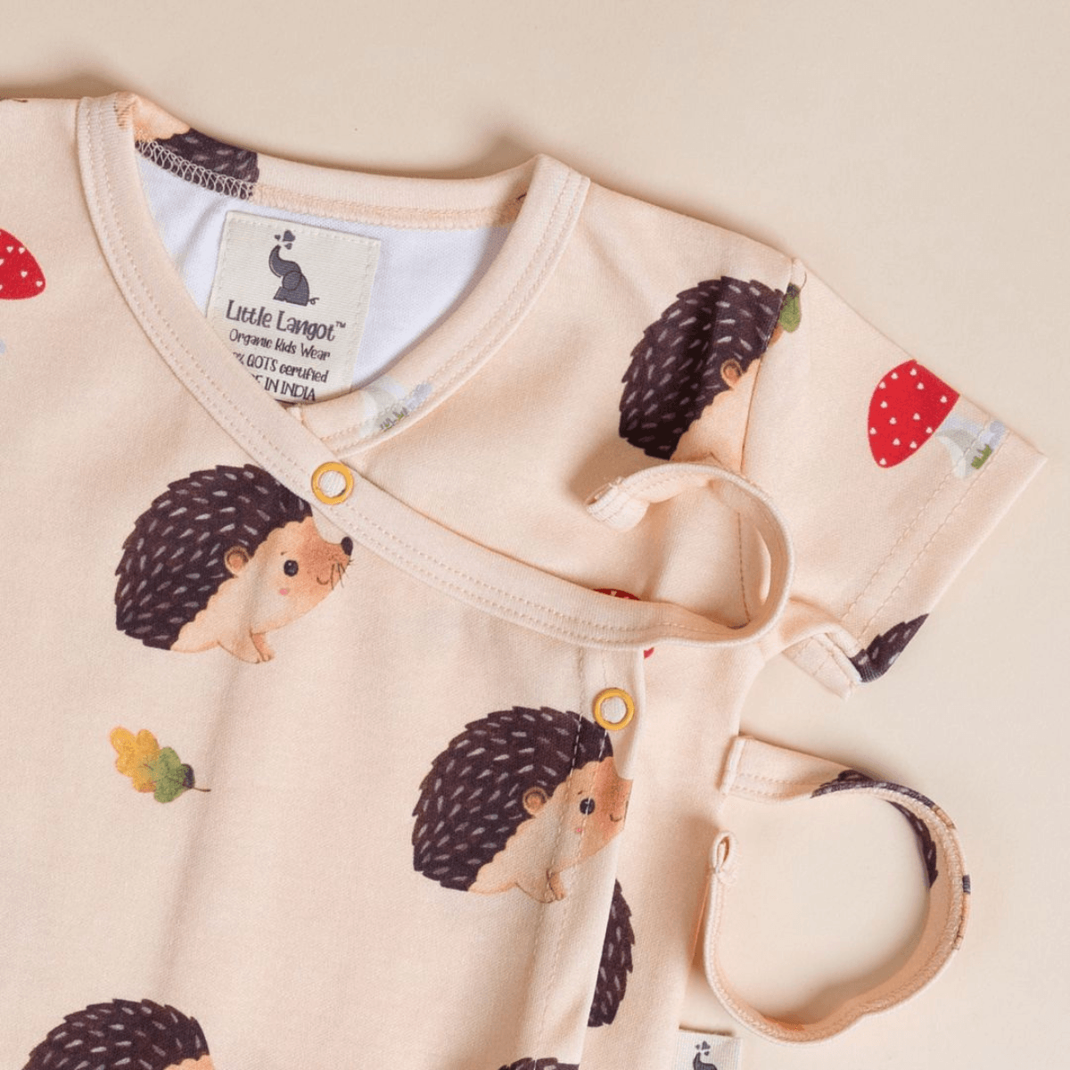 Hedgehog and Hearts - Kimono and Langot - Totdot