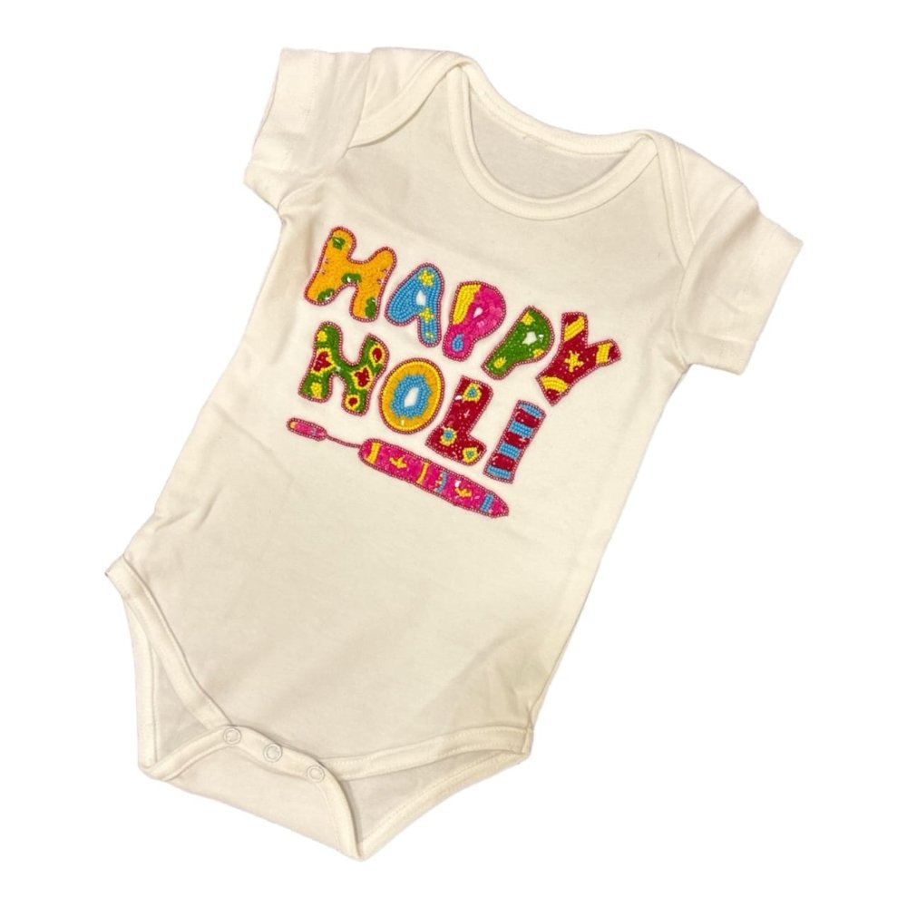 Holi Rompers - Happy Holi Pichkari