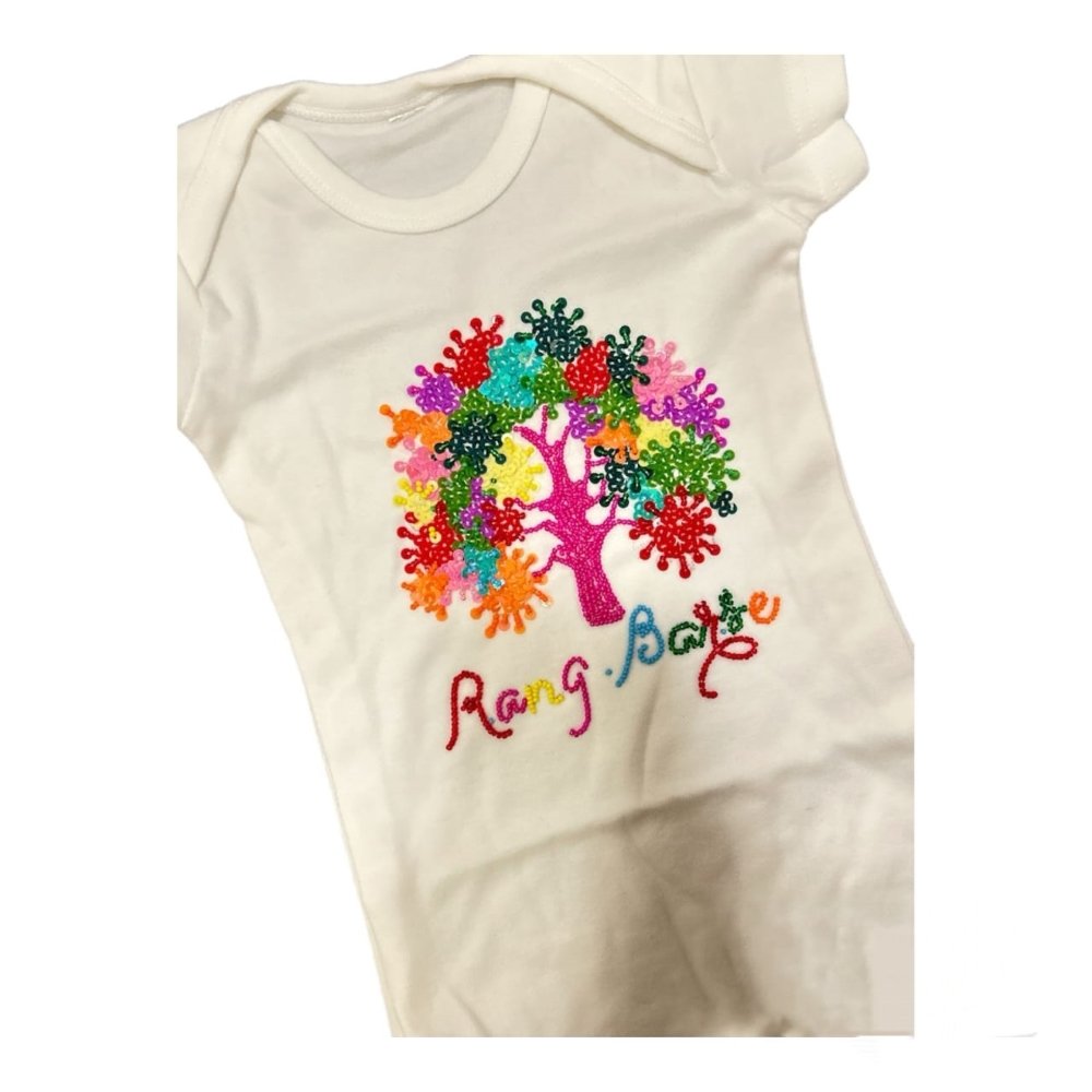 Holi Rompers - Rang Barse Tree