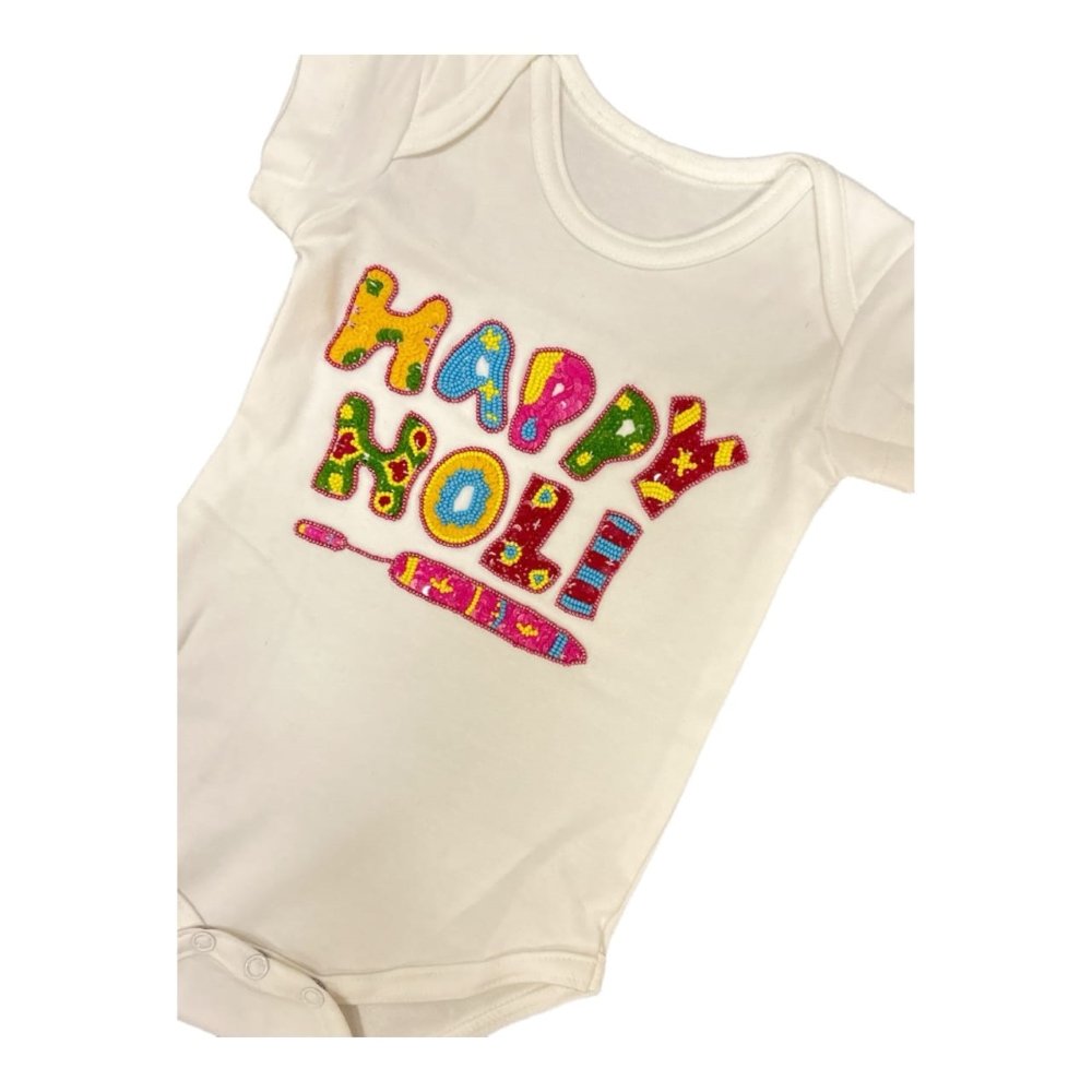 Holi Rompers - Happy Holi Pichkari