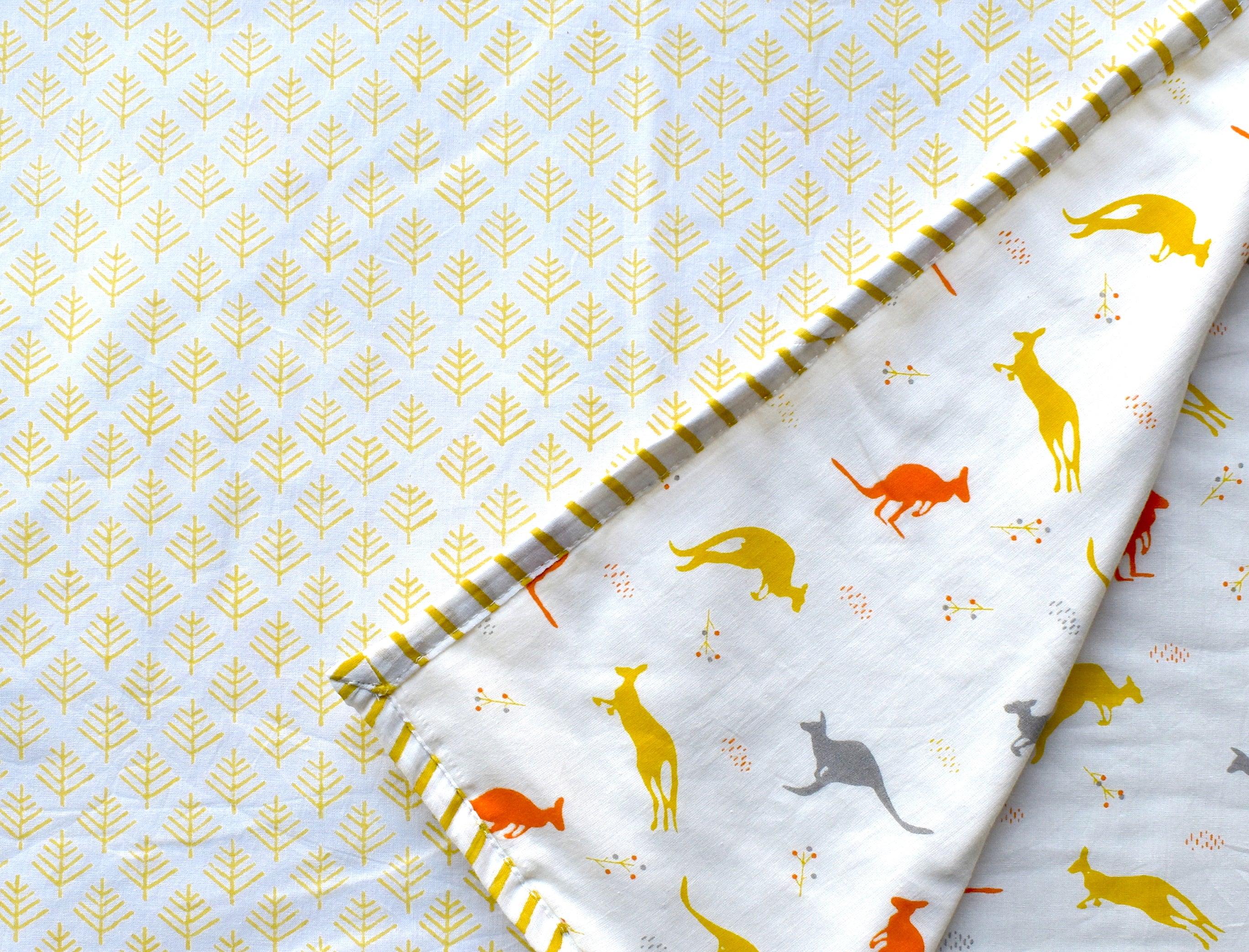 Kangaroo - Reversible Dohar - Totdot