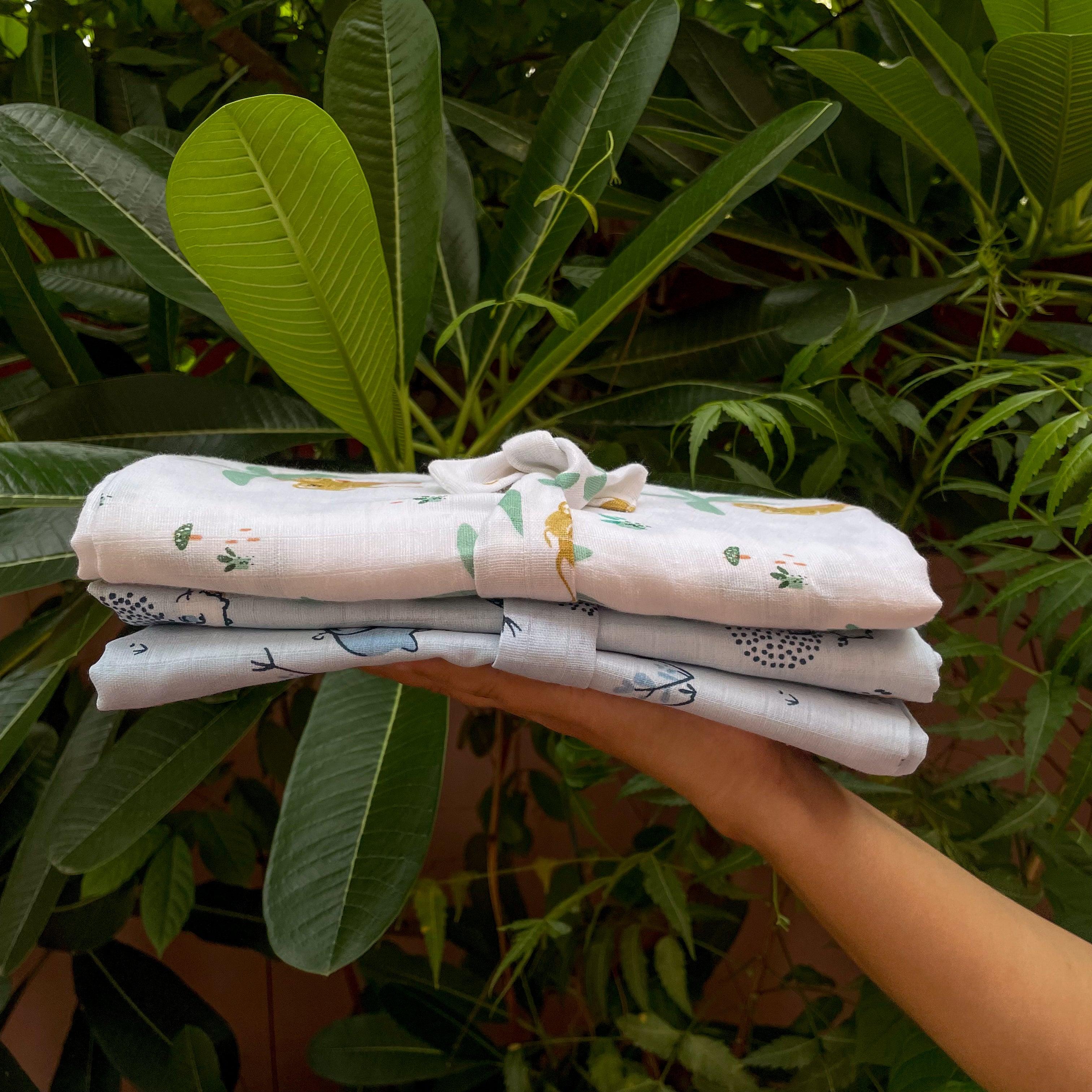 Muslin Swaddle Wraps - Totdot