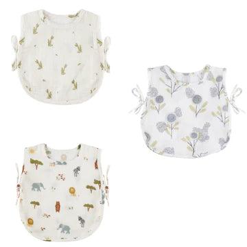 Organic Muslin Jhabla (Set of 3) - Totdot