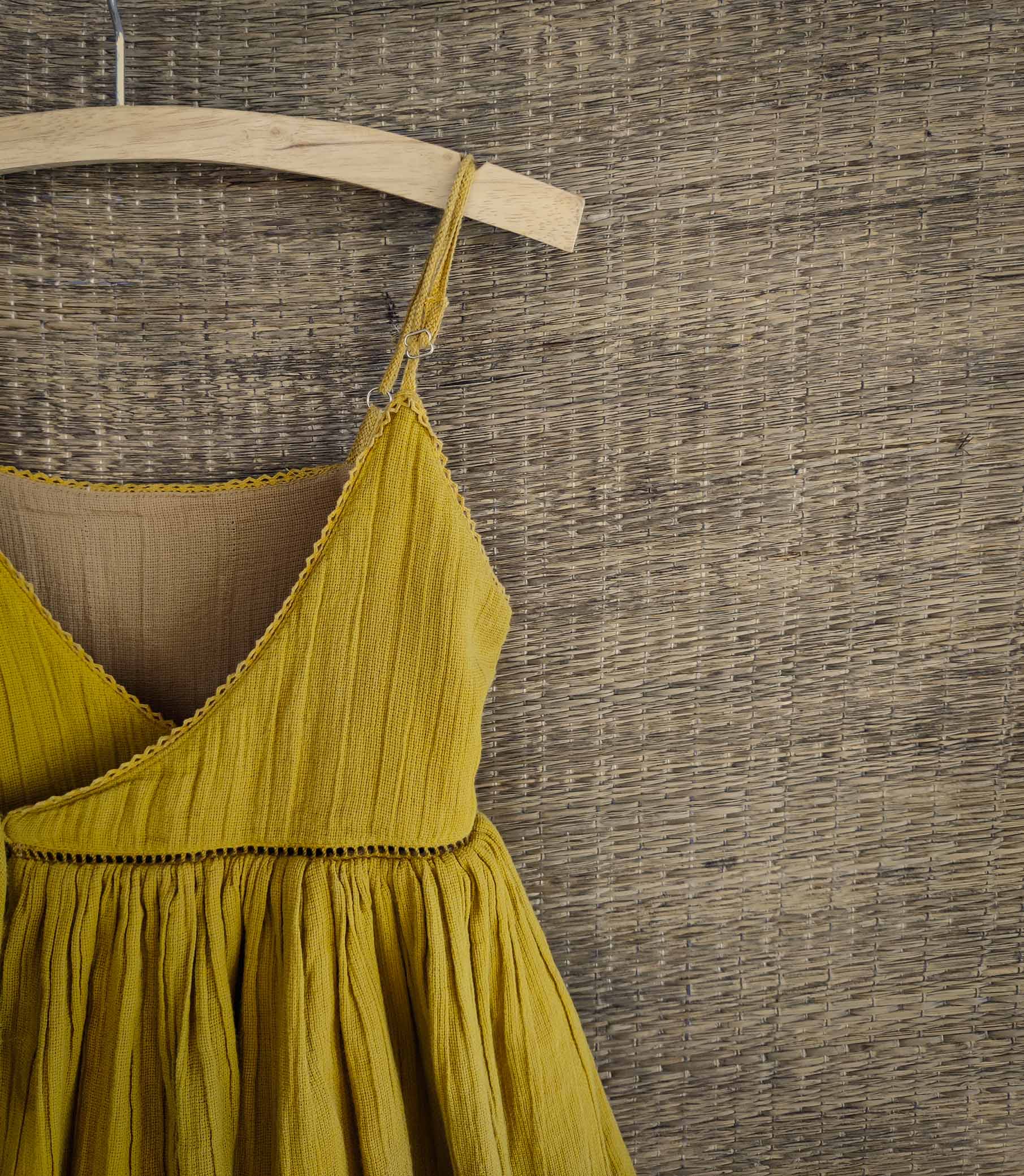 Reversible wrap Dress | Blush Pink - Mud - Totdot