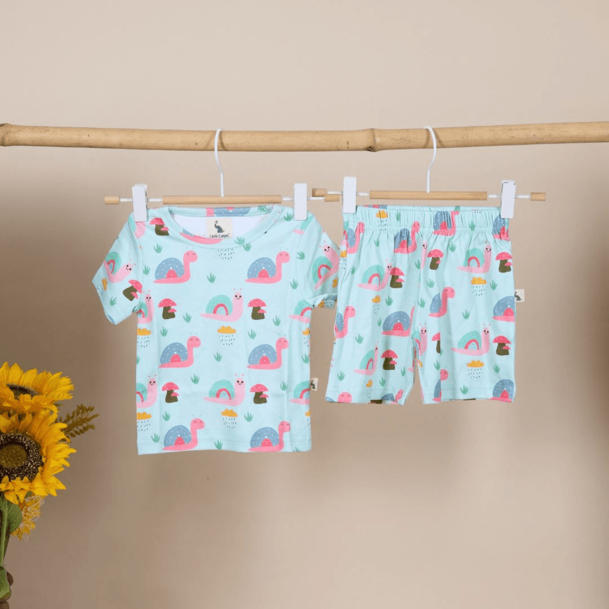 Snail and Clouds - Comfy Co-ords - Totdot