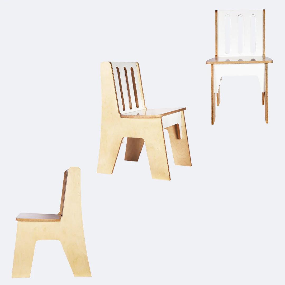 Straight Table and Chair AMBER & ASHER - Totdot