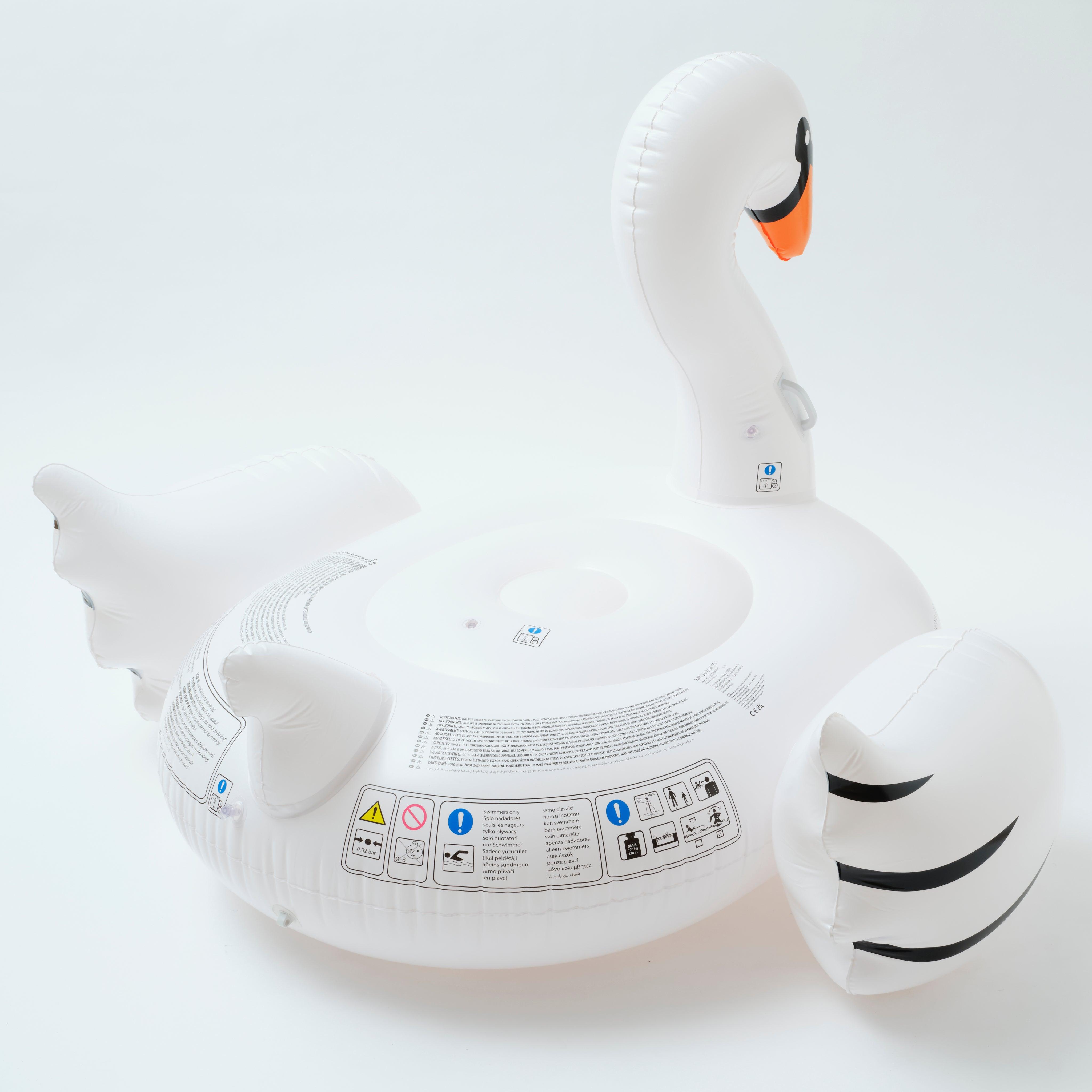 The Resort Original Luxe Ride-On Float Swan - Totdot
