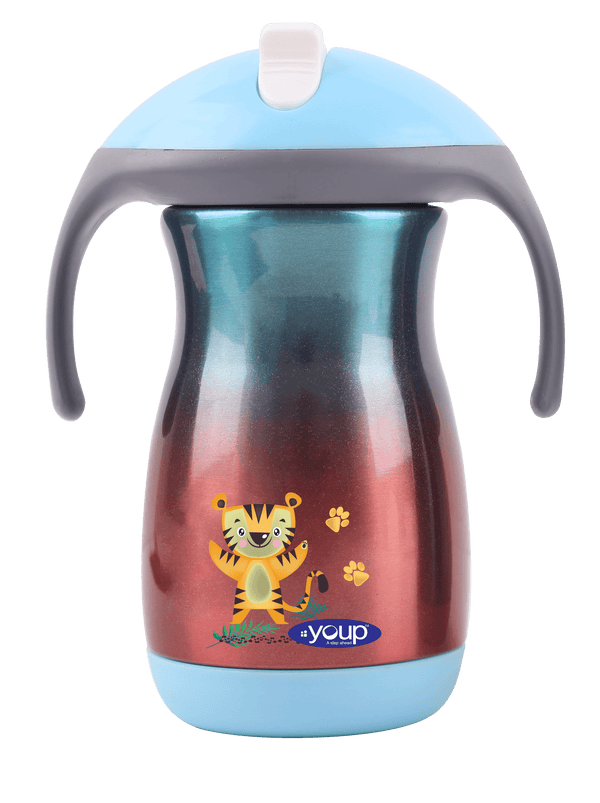 Thermosteel insulated kids sipper bottle with handle FRANC - 350 ml - Totdot