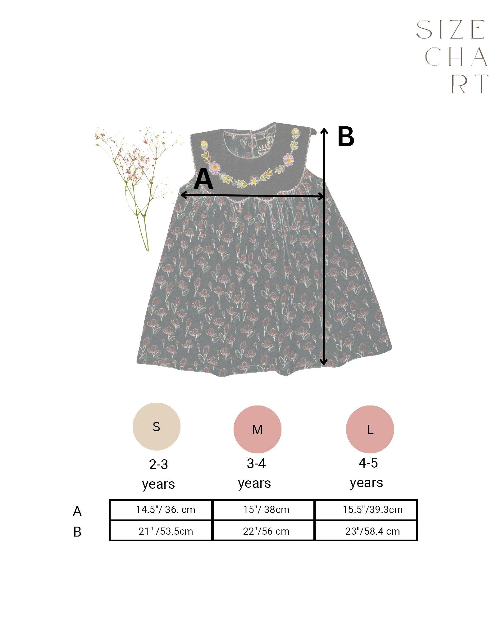 Tulip A-line dress - Totdot