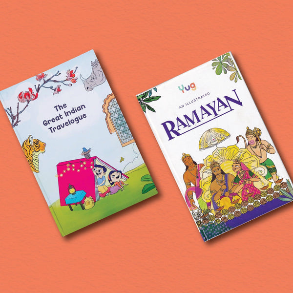 Bestseller Combo - An Illustrated Ramayan & The Great Indian Travelogue - Totdot