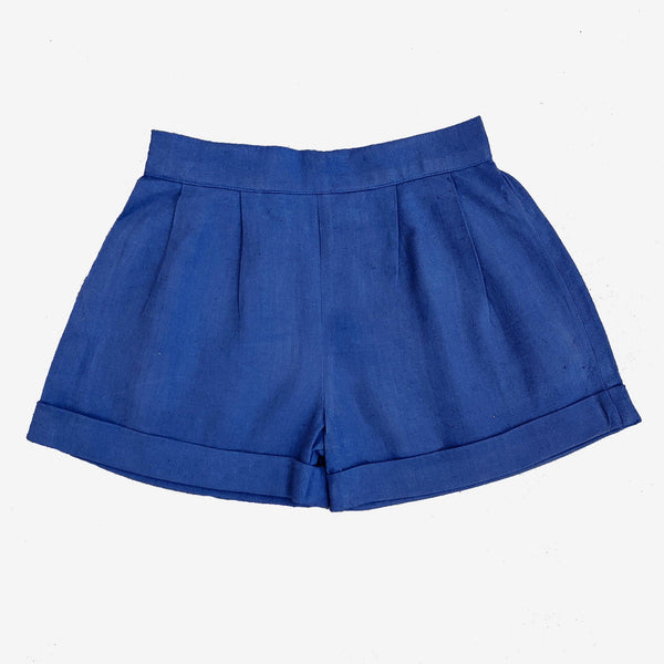 Ikeda Designs Solid color Shorts- Dark Blue - Totdot