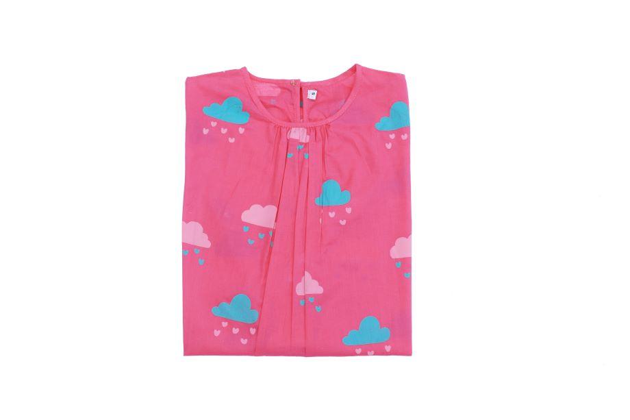 Little Clouds Pink - Totdot