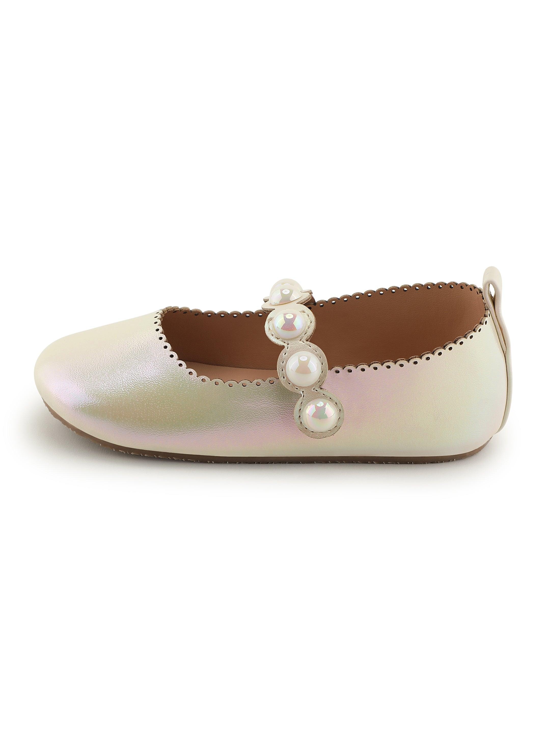 Metallic Cinderella Ballerinas - Totdot