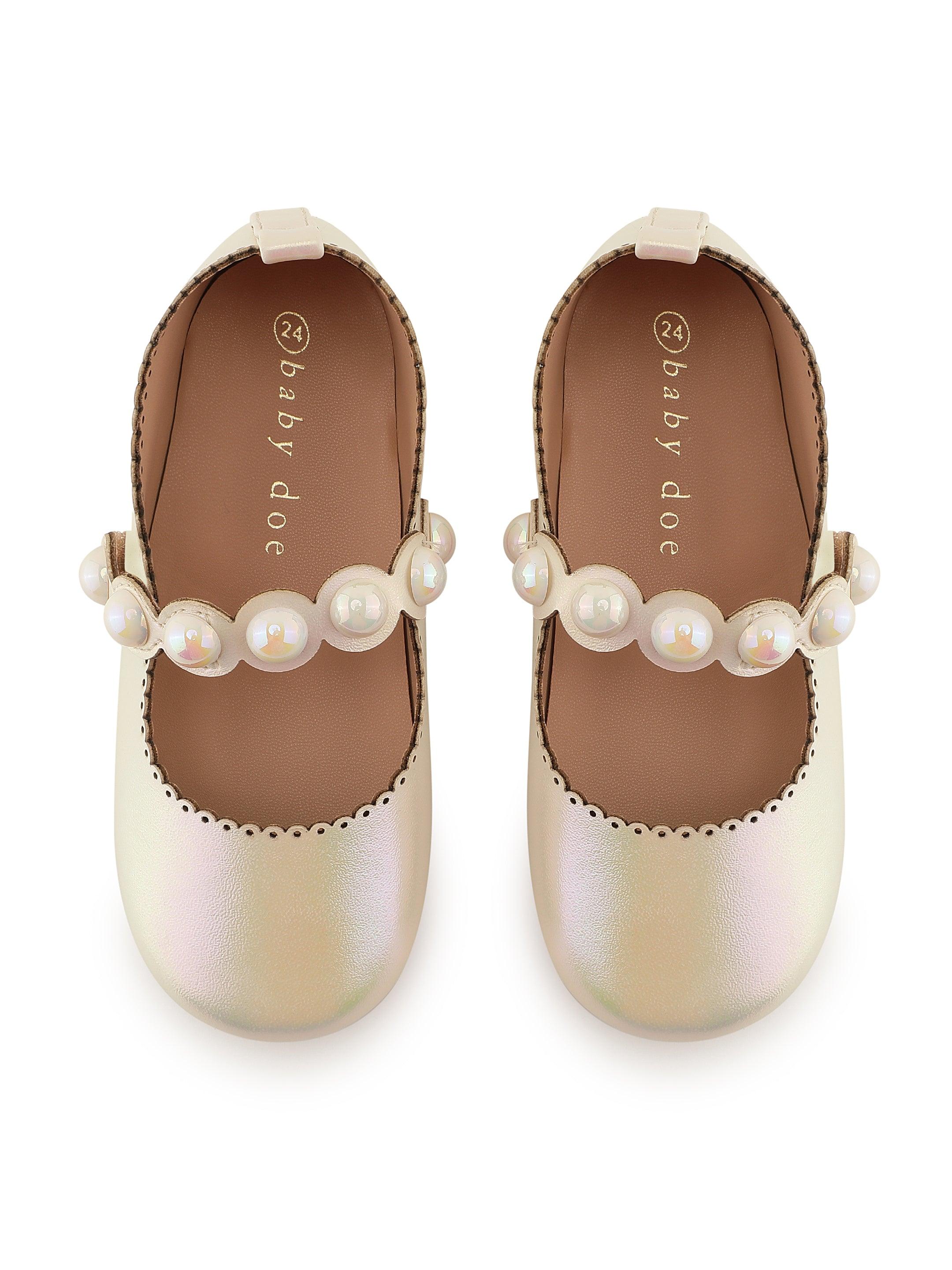 Metallic Cinderella Ballerinas - Totdot
