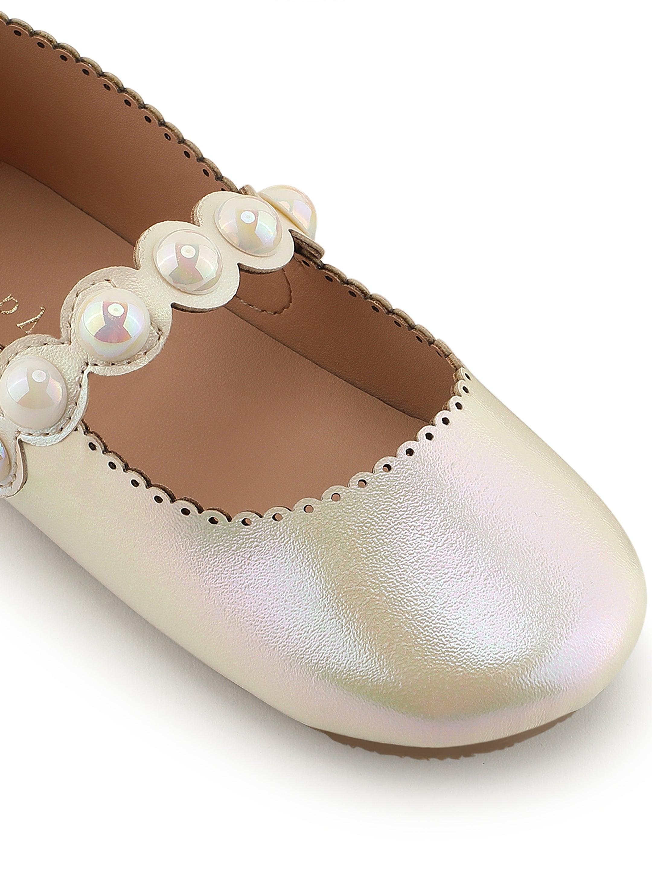 Metallic Cinderella Ballerinas - Totdot