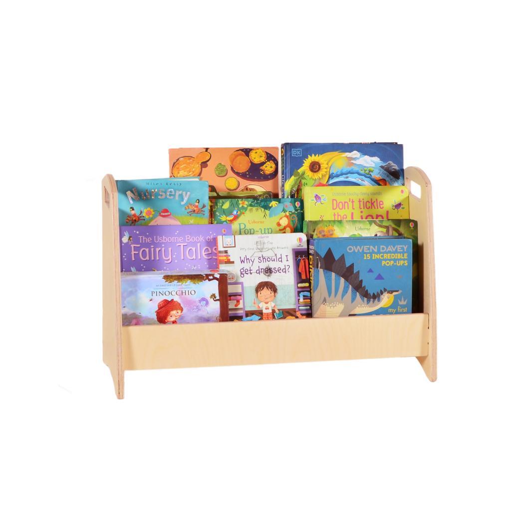 Nursery Low Book Display Shelf - Small| Kids Montessori Furniture for Toddler- Birch Plywood - Totdot