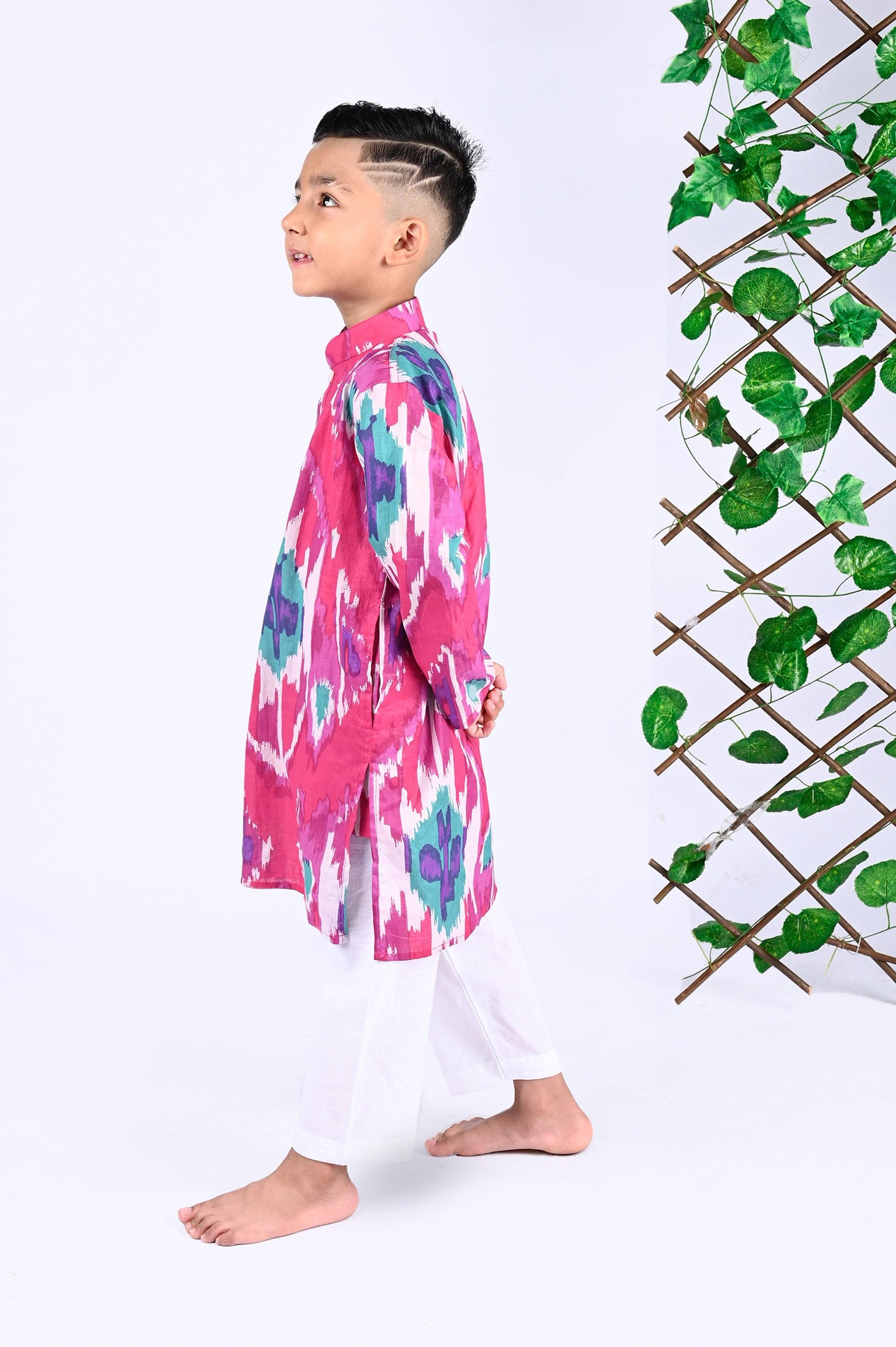 Raspberry Ikat Set - Totdot