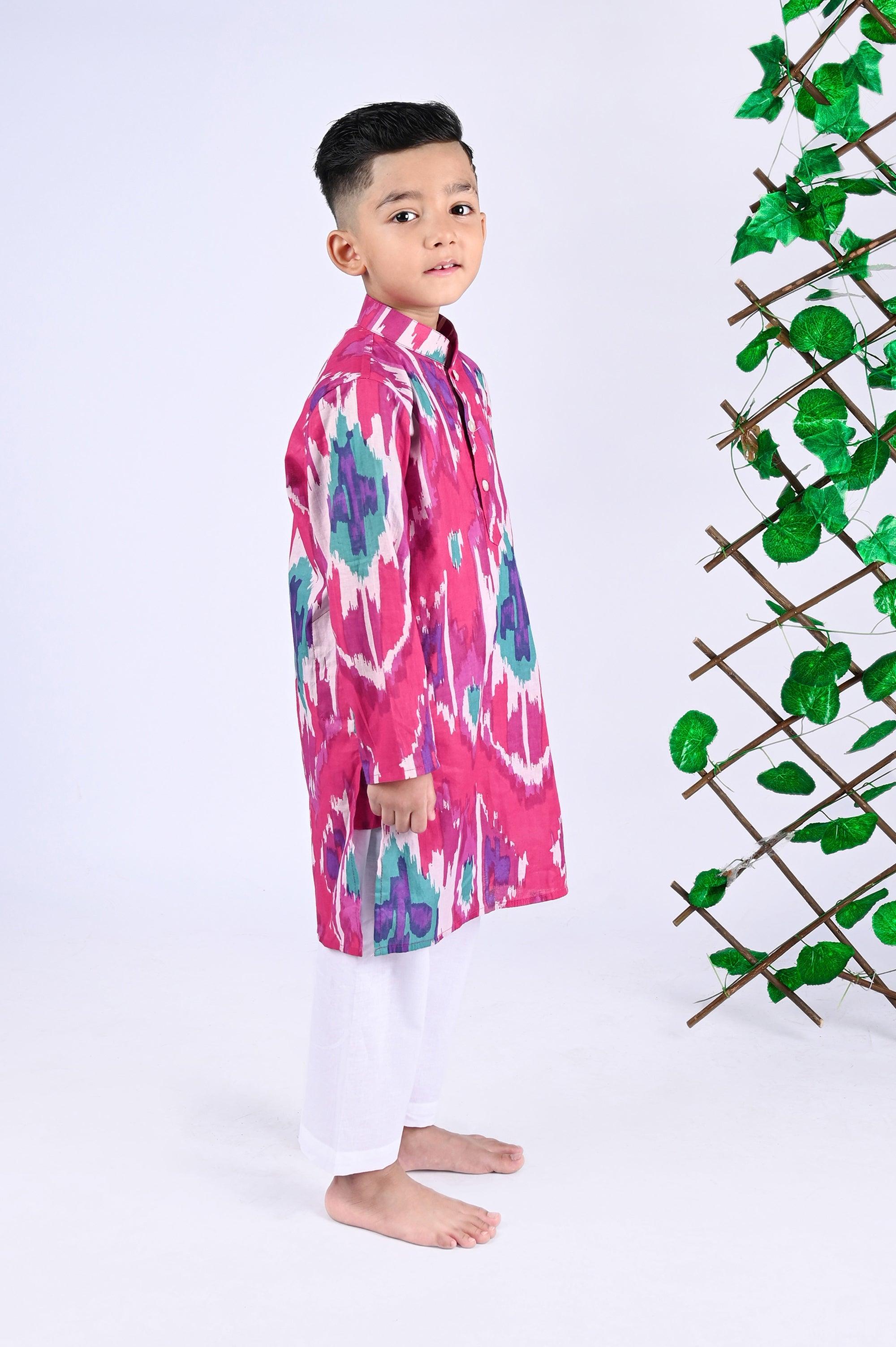 Raspberry Ikat Set - Totdot
