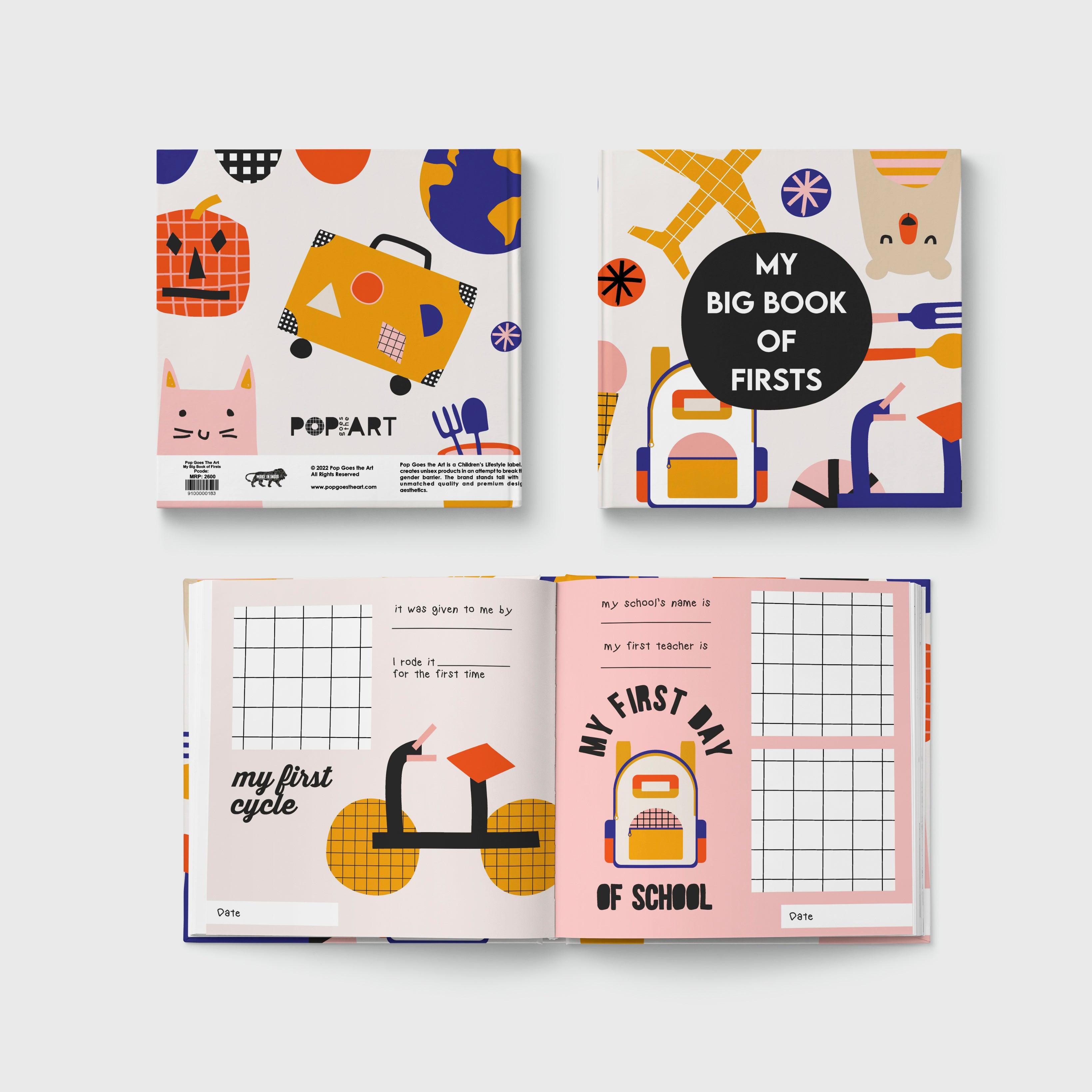 Record Book My Big Book of Firsts - Totdot