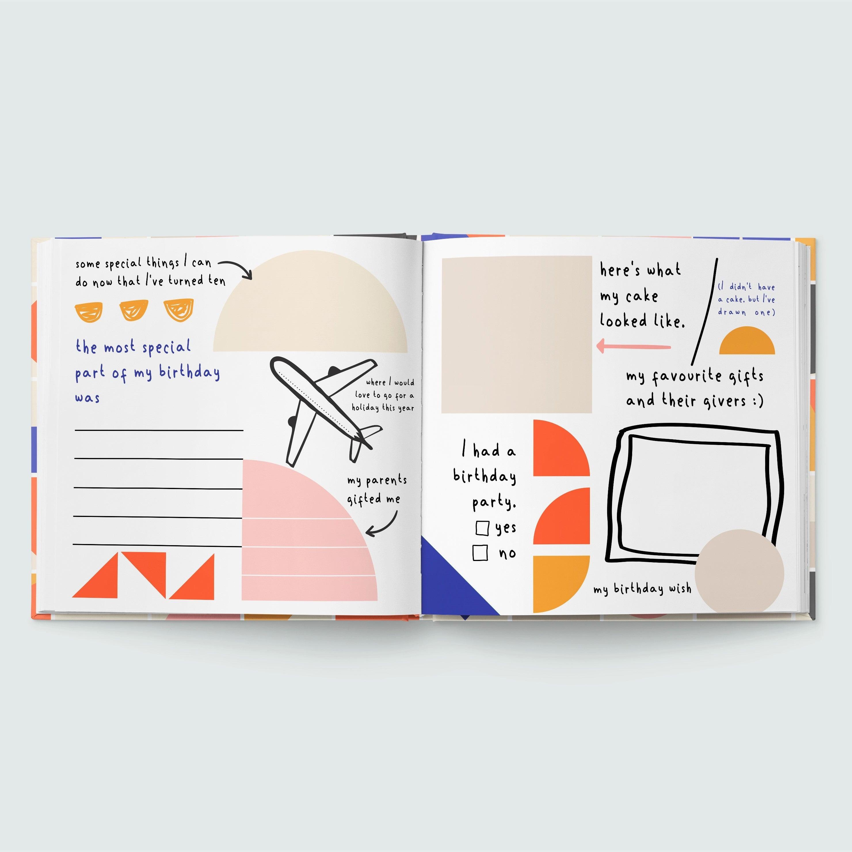 Record Book My Brilliant Birthday Book - Totdot