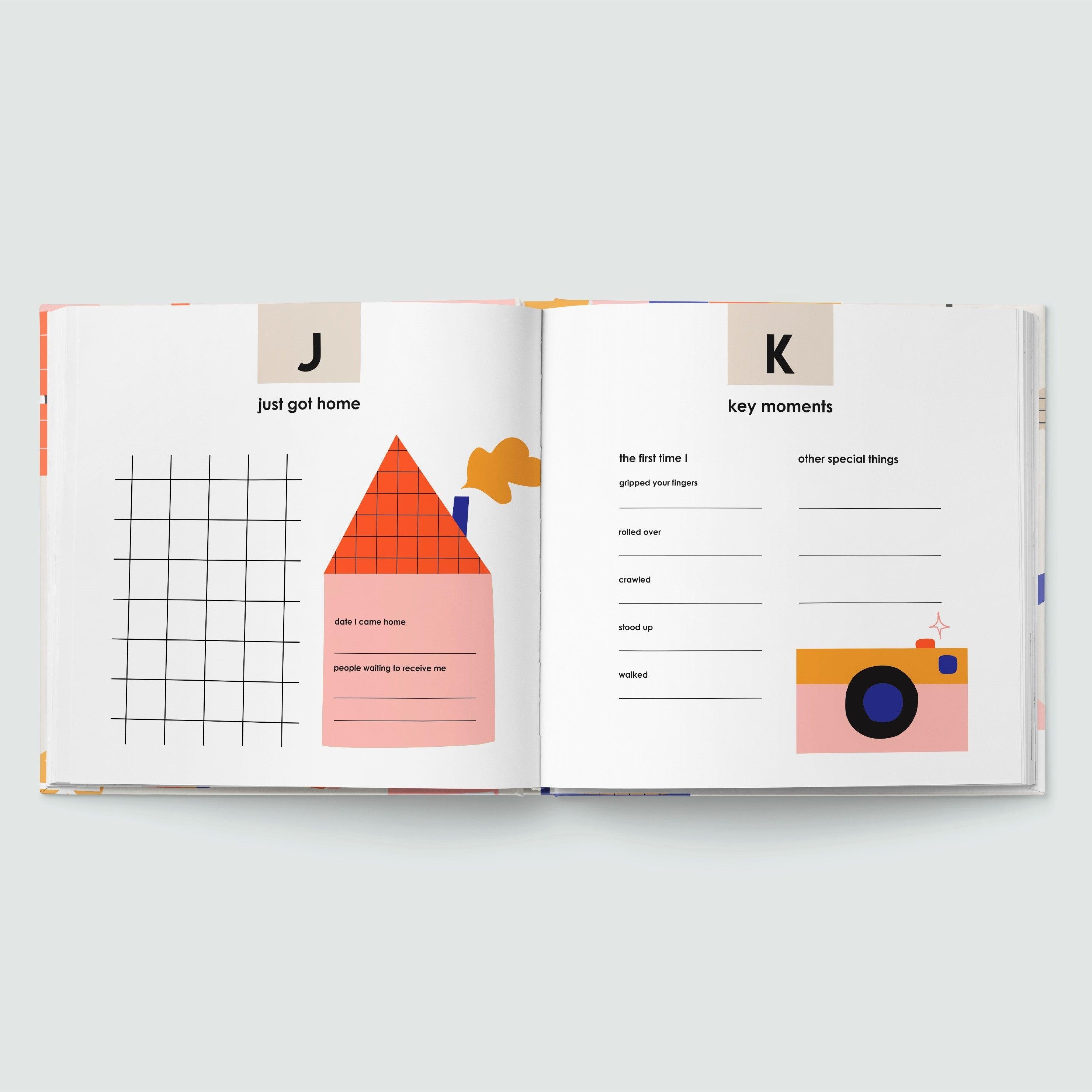 Record Book The ABC of My First Year - Totdot