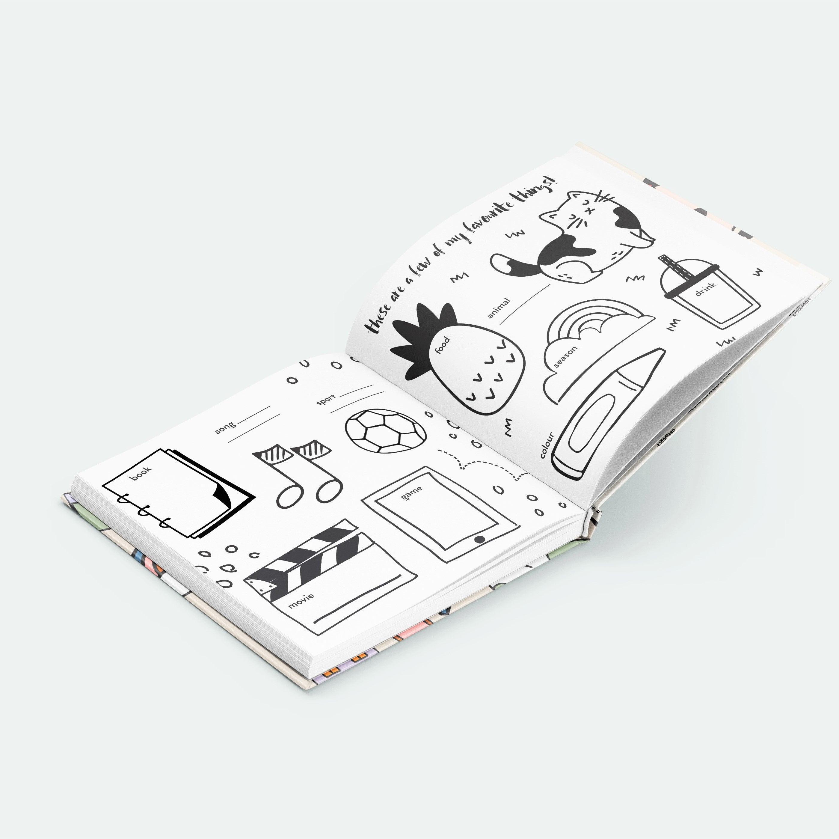 Record Book The Jumbo Journal About Me - Totdot