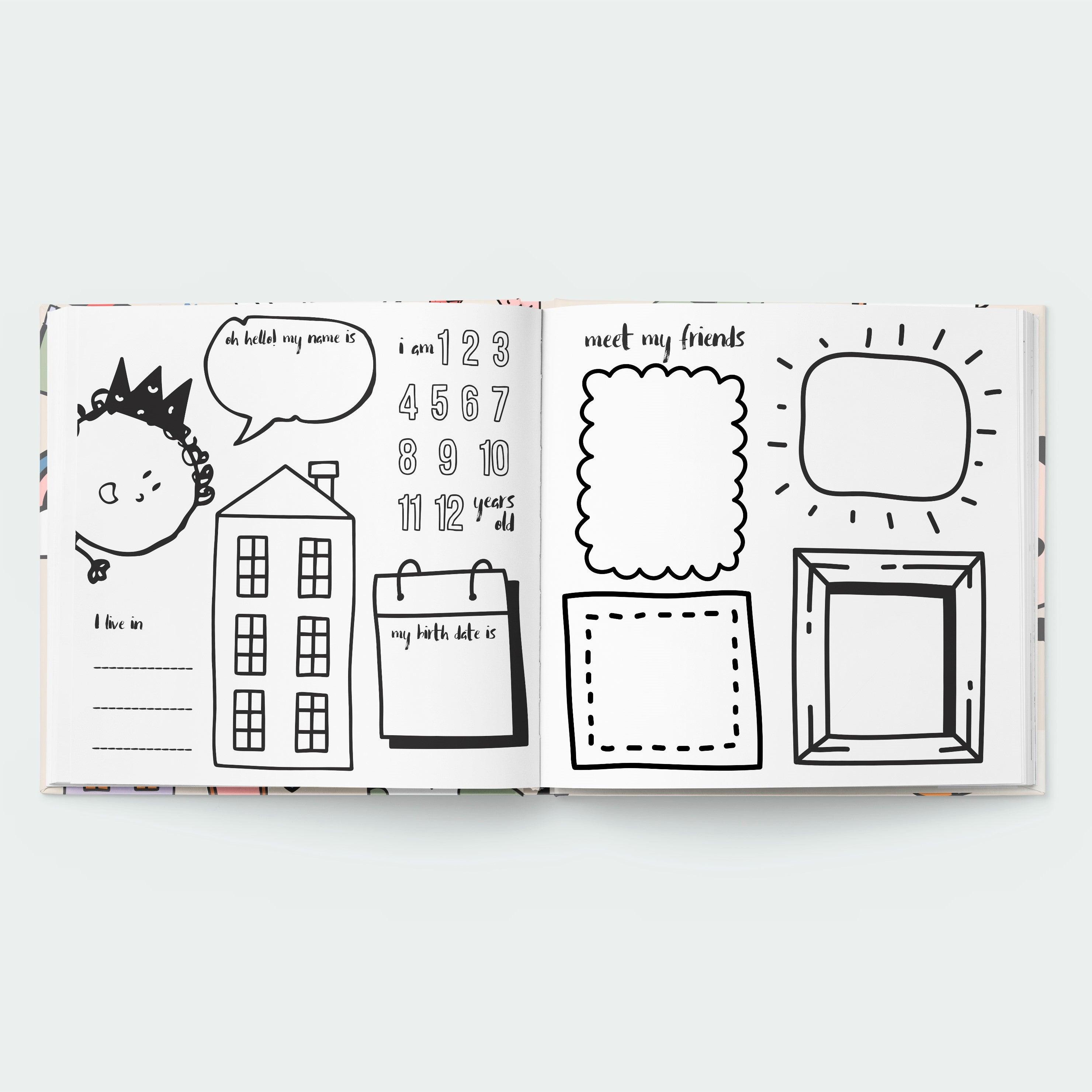Record Book The Jumbo Journal About Me - Totdot