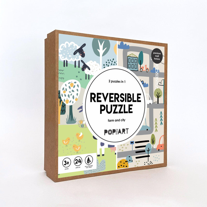 Reversible Puzzle Farm and City - Totdot